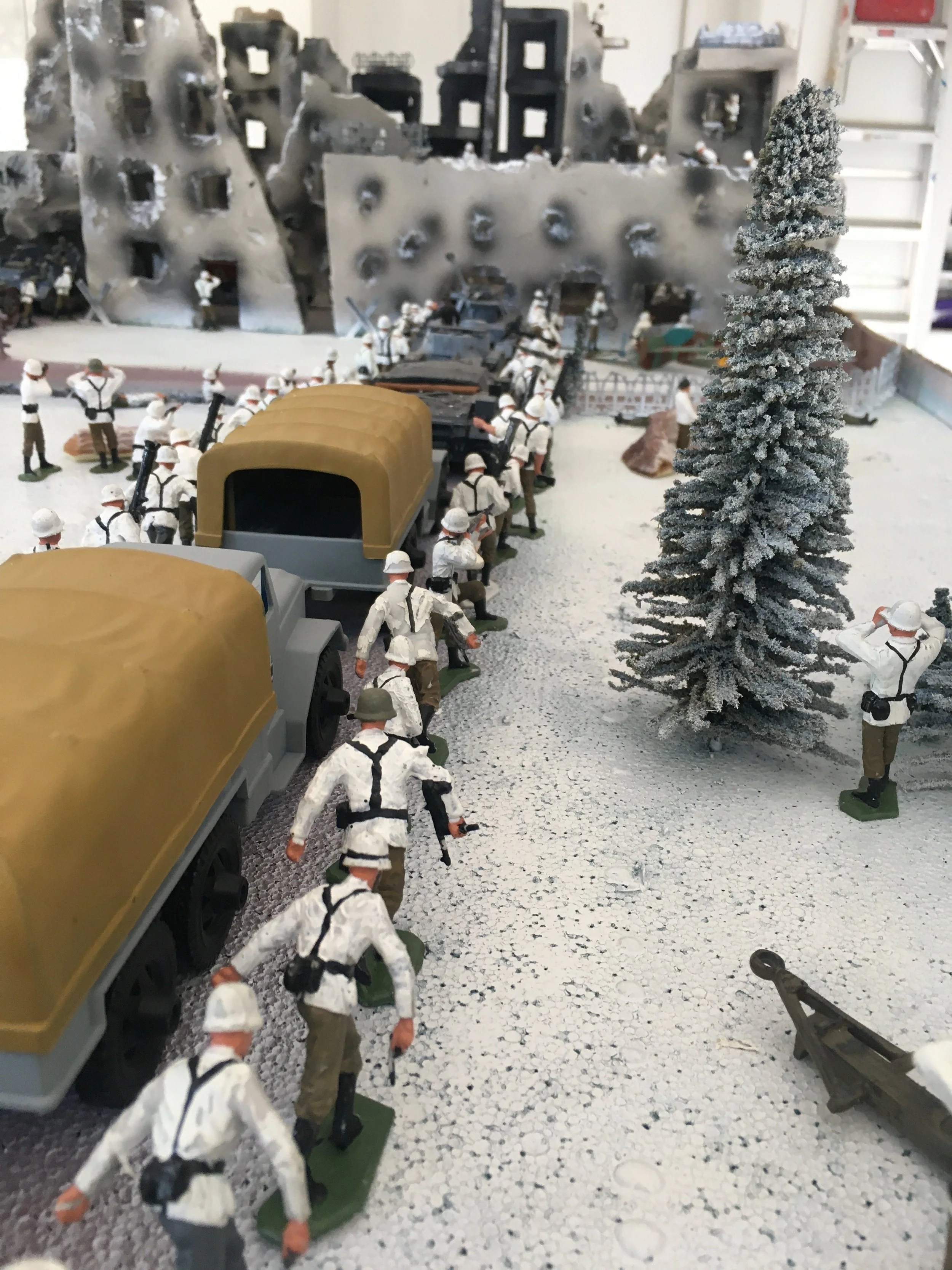 Amid wreckage and snow, Axis troops push into the industrial heart of the Volga—one street at a time.