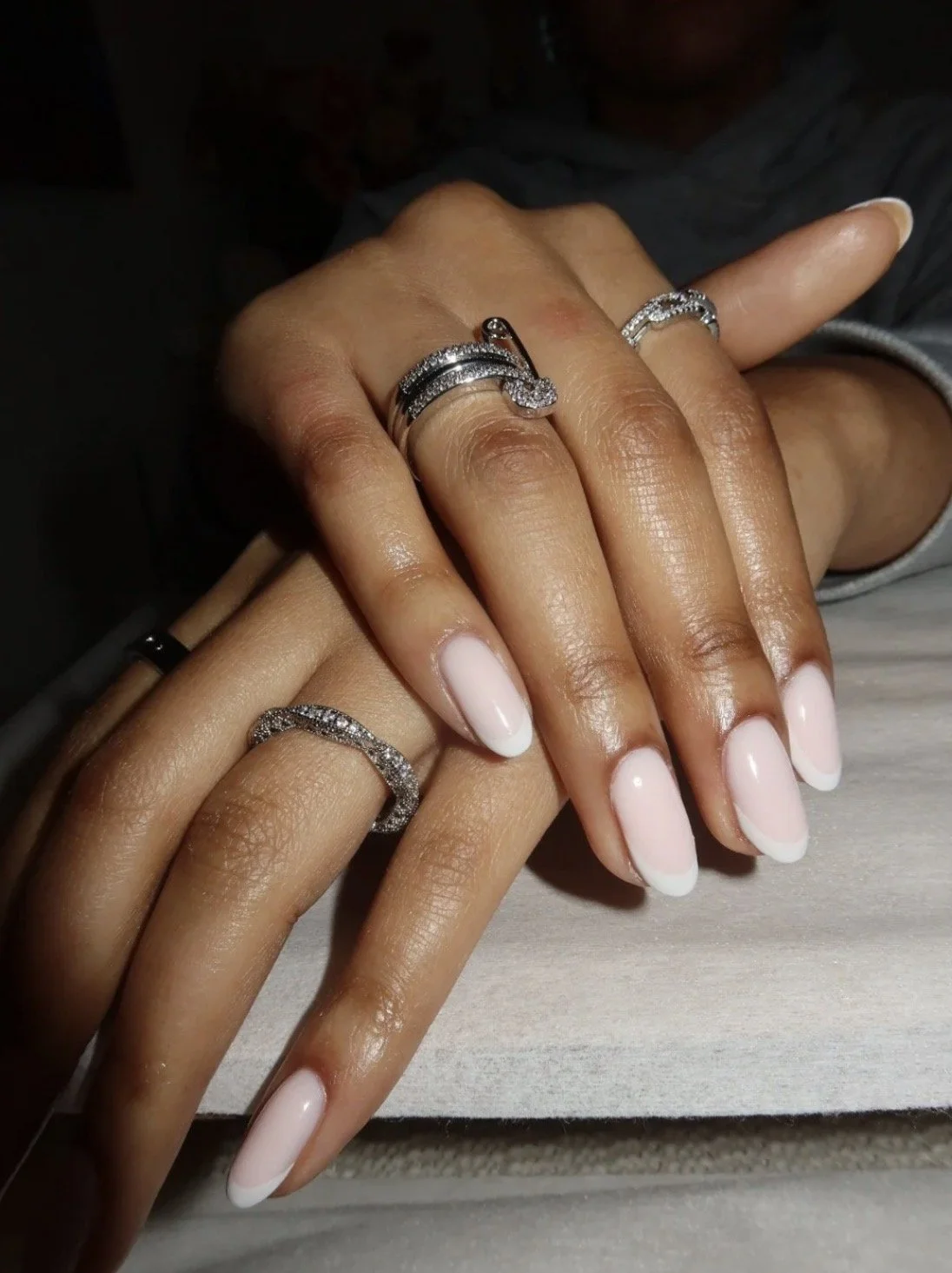 BIAB French Russian Manicure 