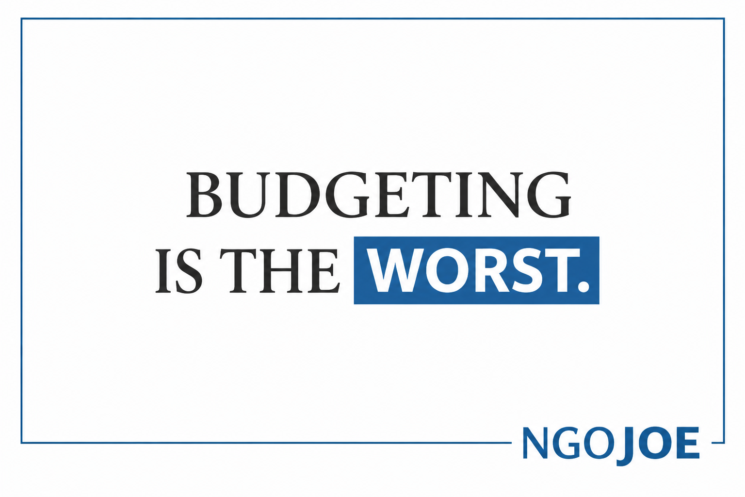 Discovering The Other Side Of The Budget