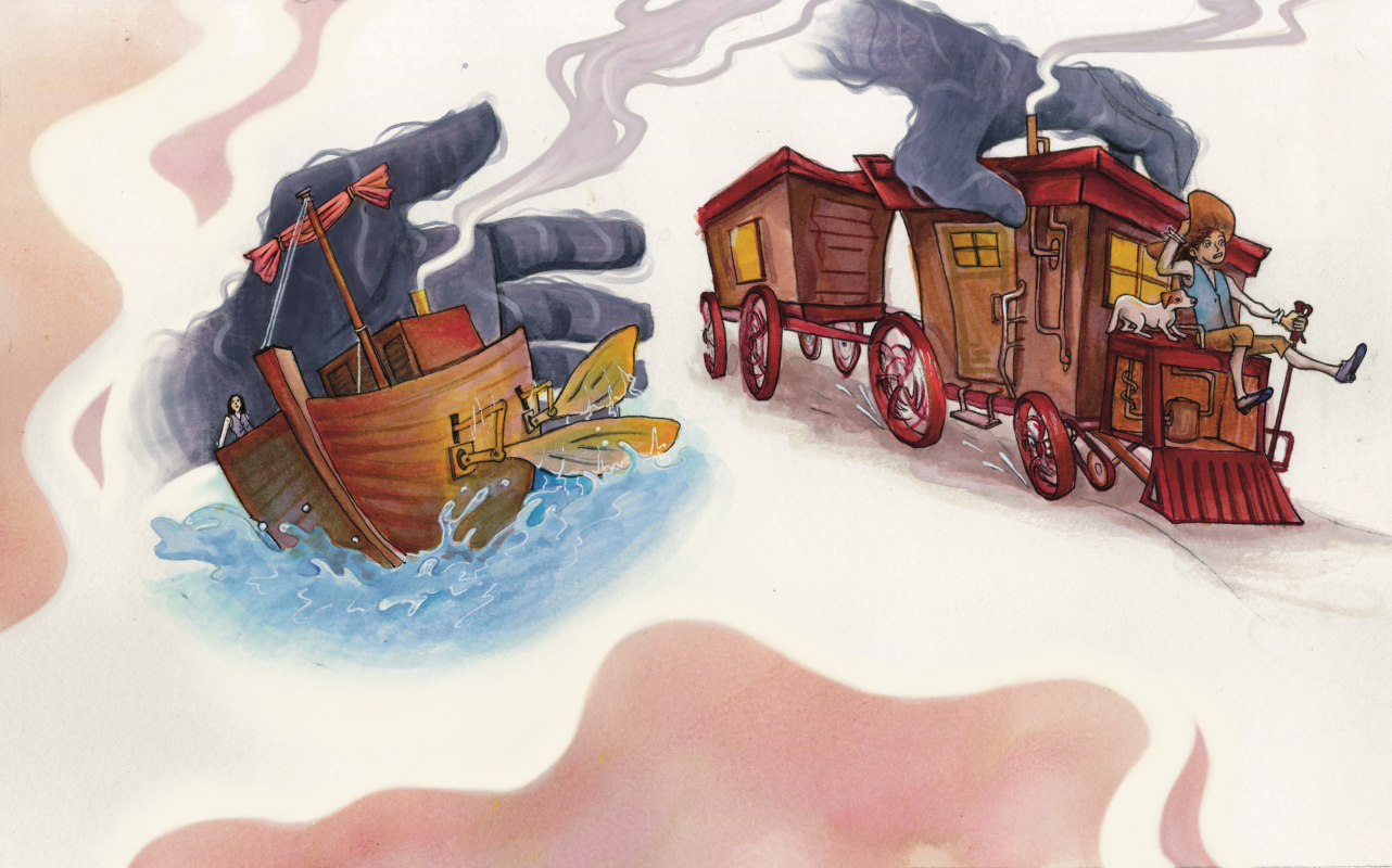 The Steam Giant, from James Watt picturebook dummy