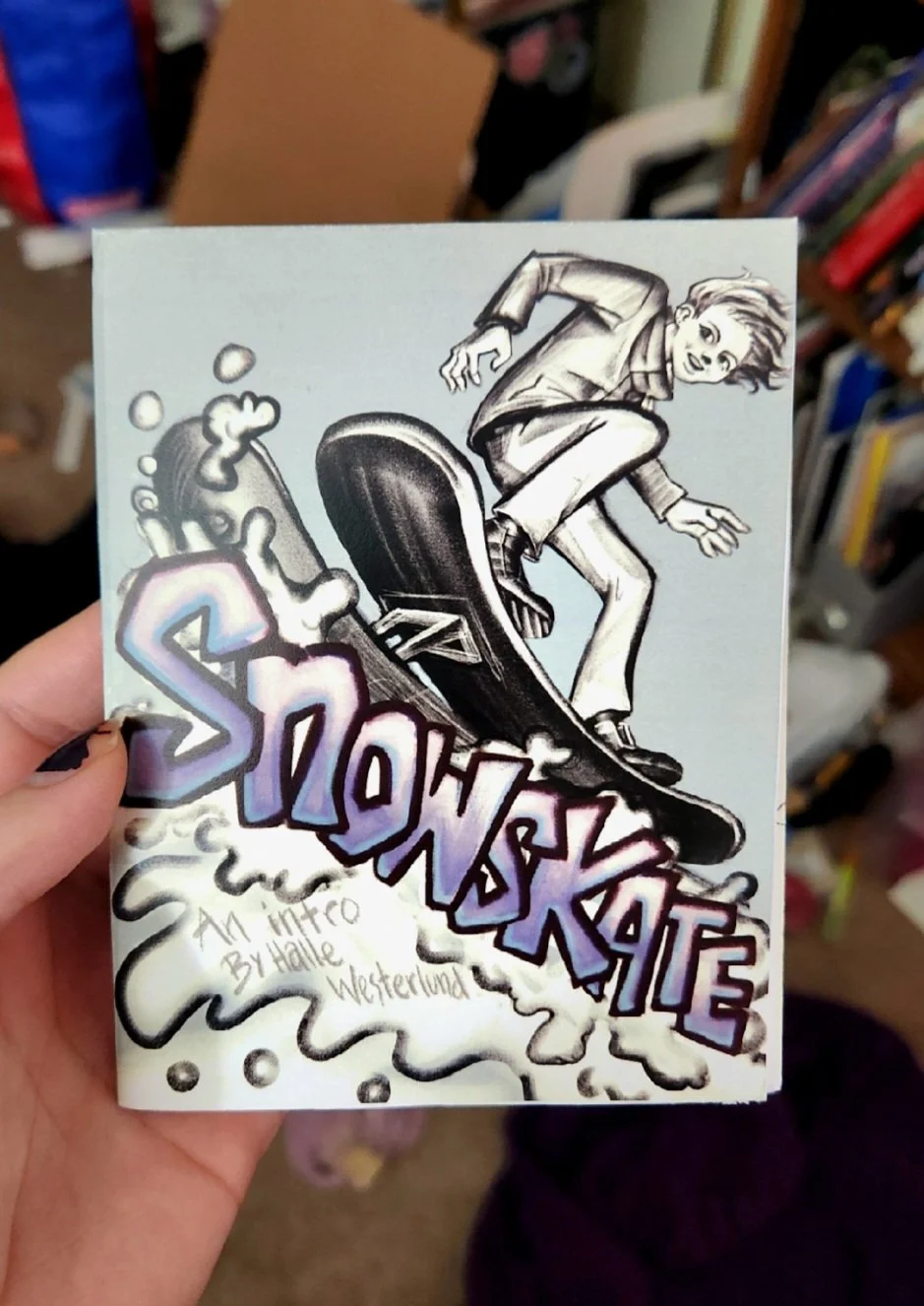 Snowskate: An Introduction zine winter sport