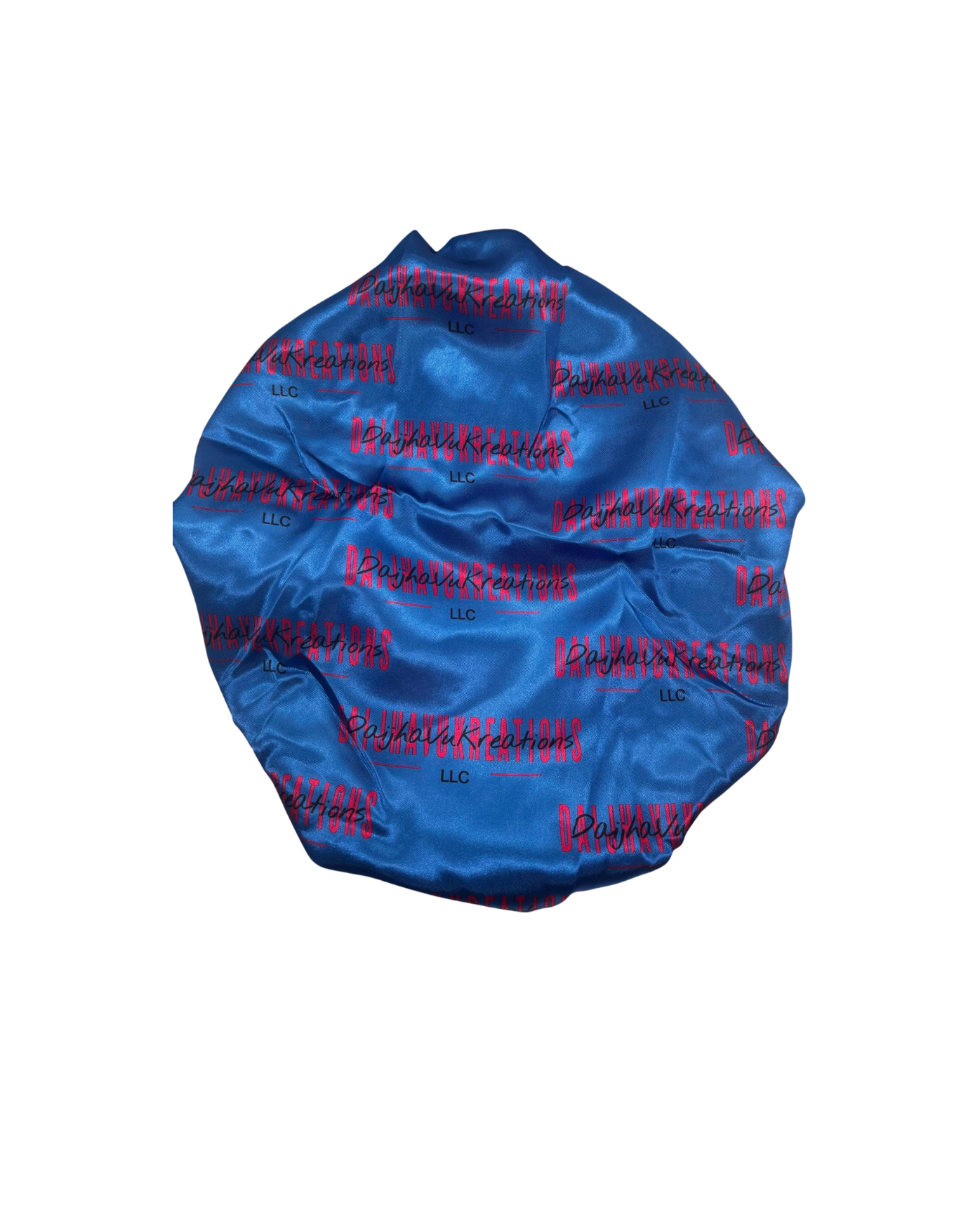 Blue Scrunchie Bonnet