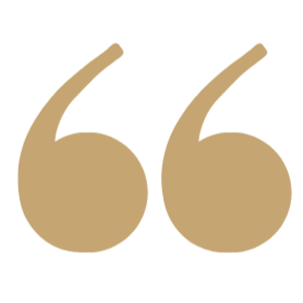 Gold quotation marks