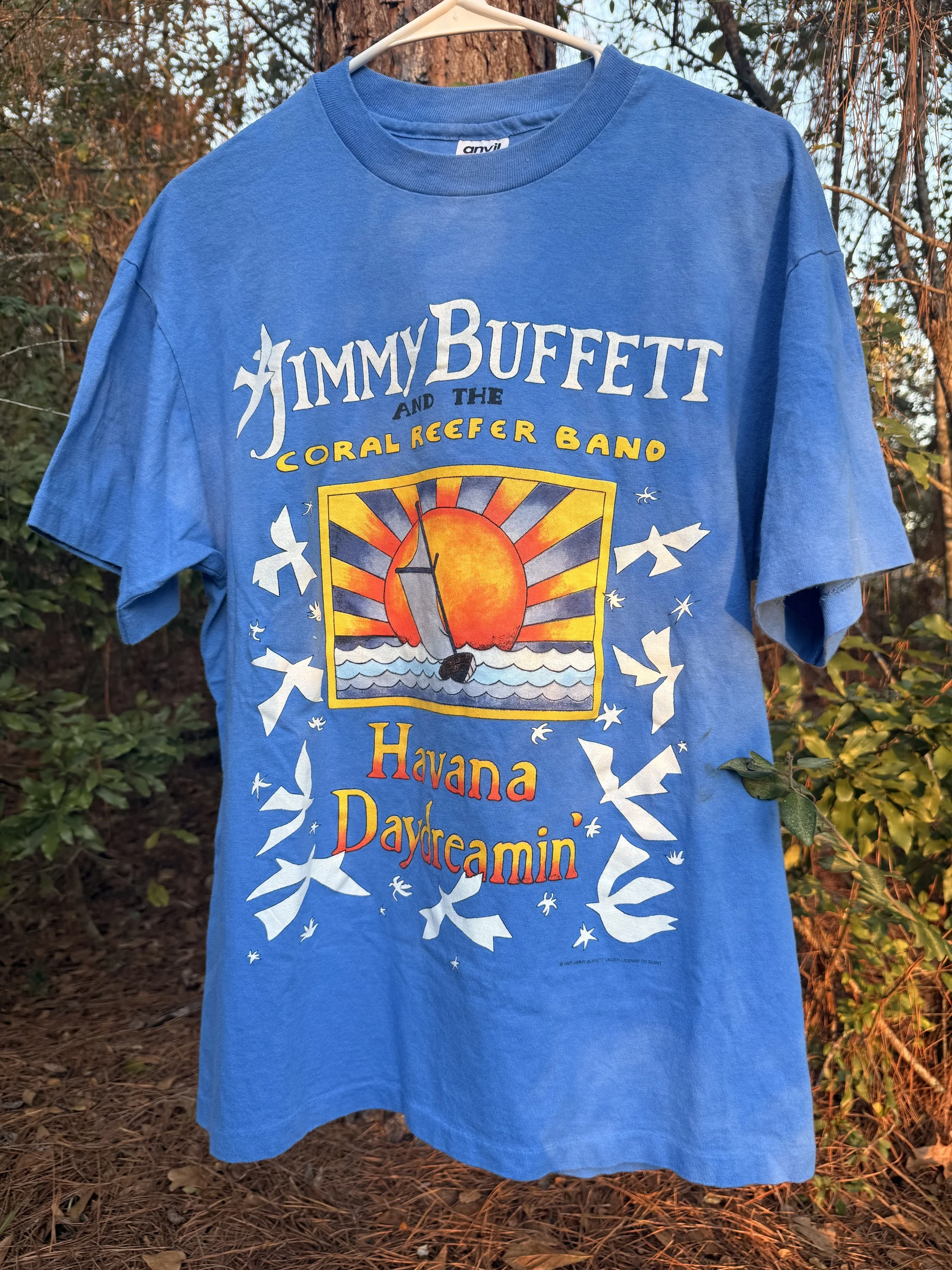 1997–98 Jimmy Buffett “Havana Daydreamin’” Tour T-Shirt