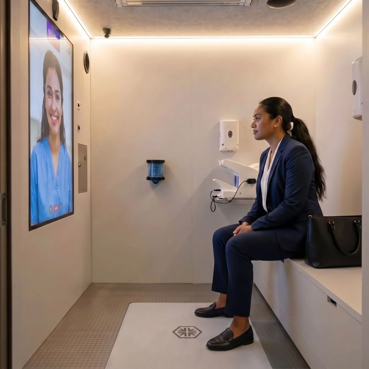 Image of interior of OnMed Carestation