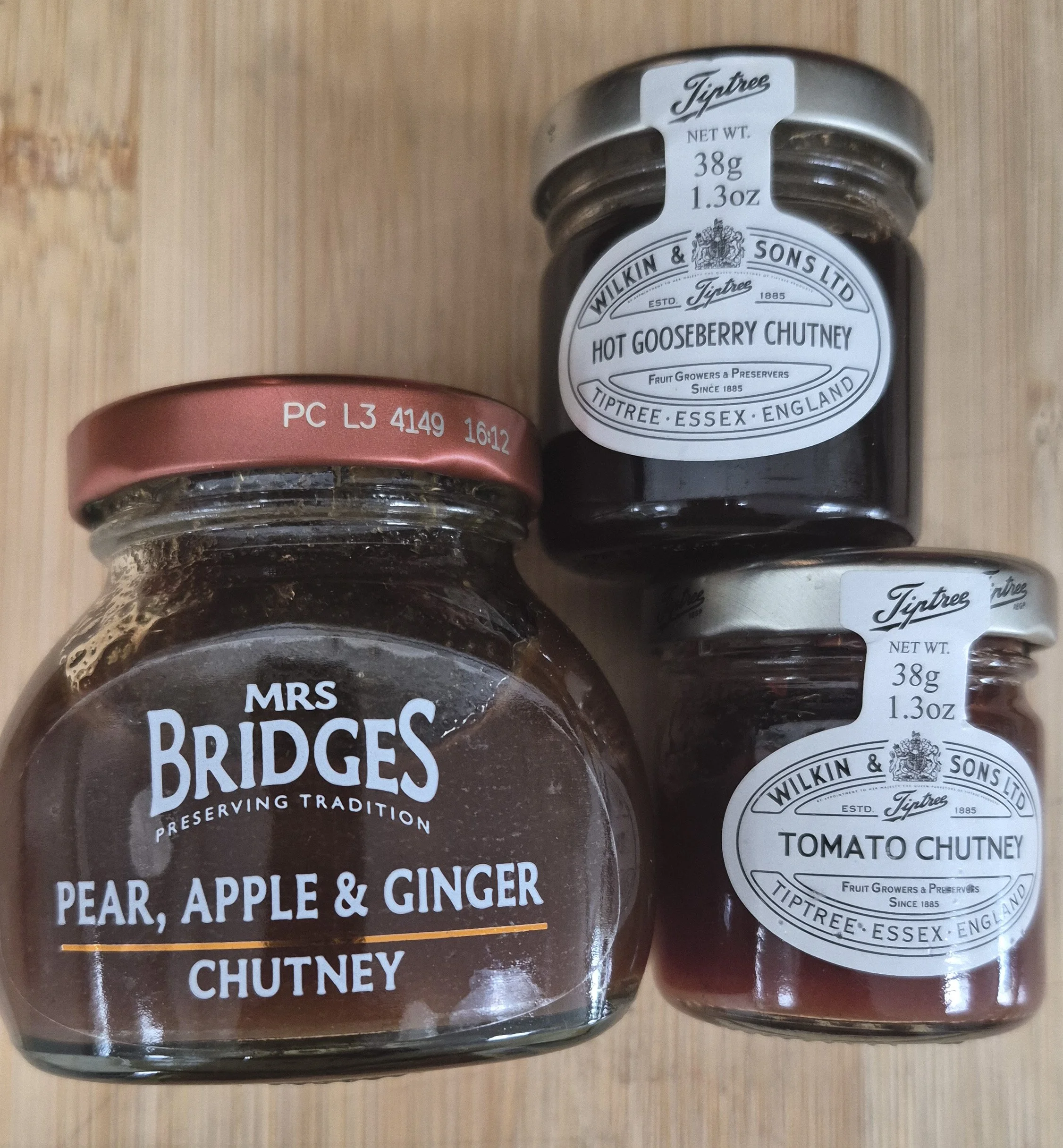 (cont.) and some chutney- sadly not homemade,  but the discussion has inspired me to look up some recipes to try my own! By Claire
