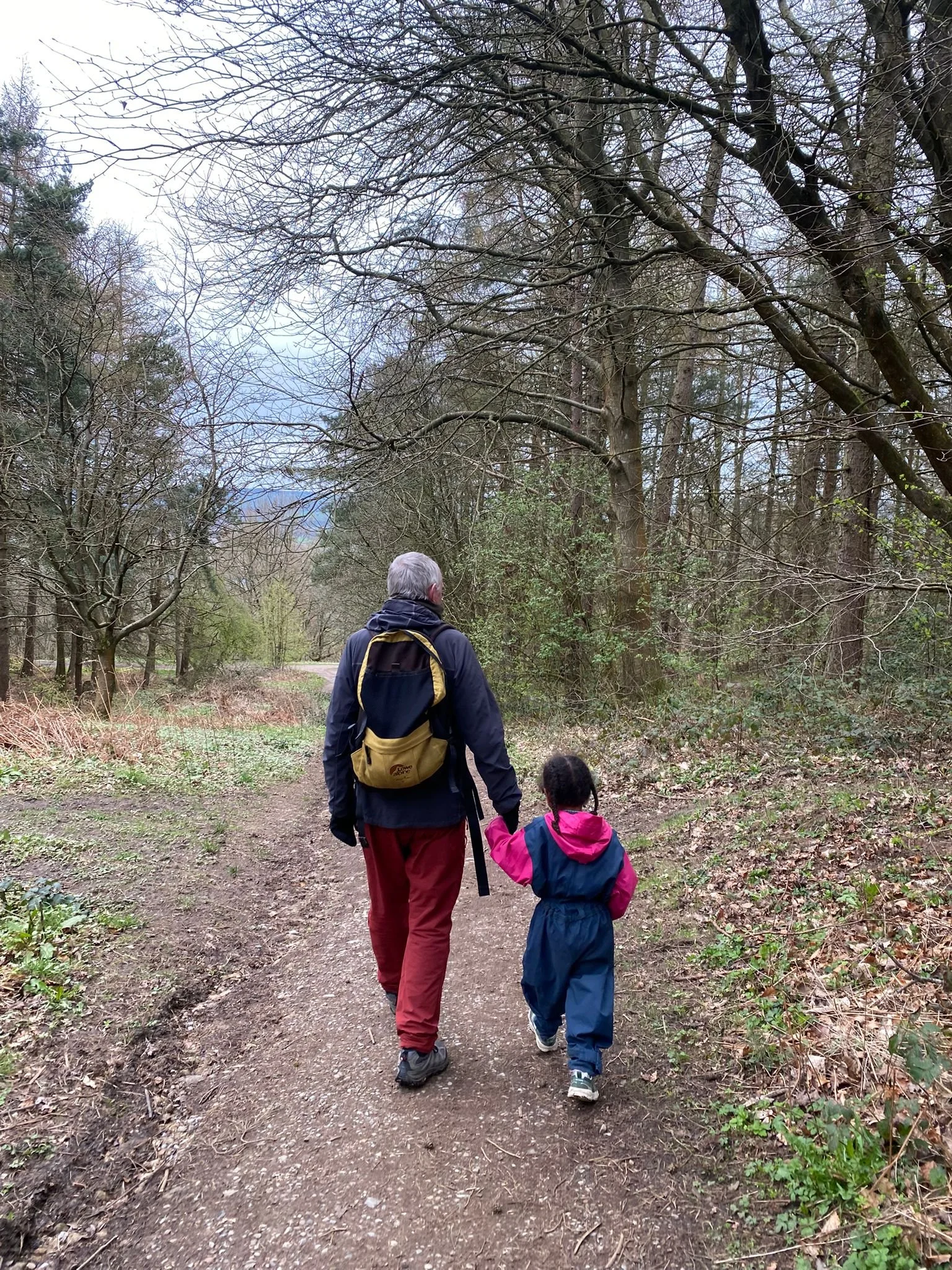 Granddad and granddaughter on an early Spring outing. By Will. Submitted 4th April, Leeds.