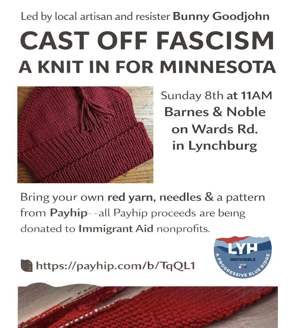 Cast Off Fascism - A Knit In For Minnesota