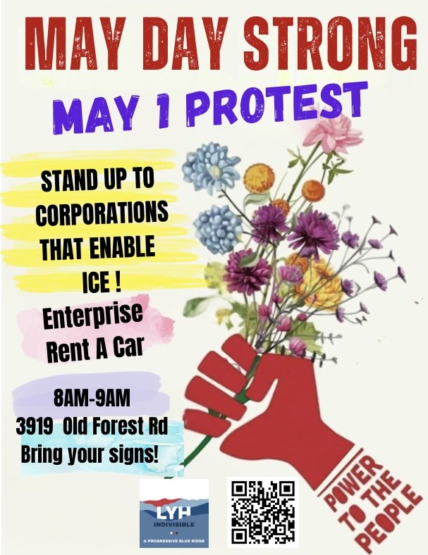 May Day Strong MORNING VISIBILITY BRIGADE AND PROTEST