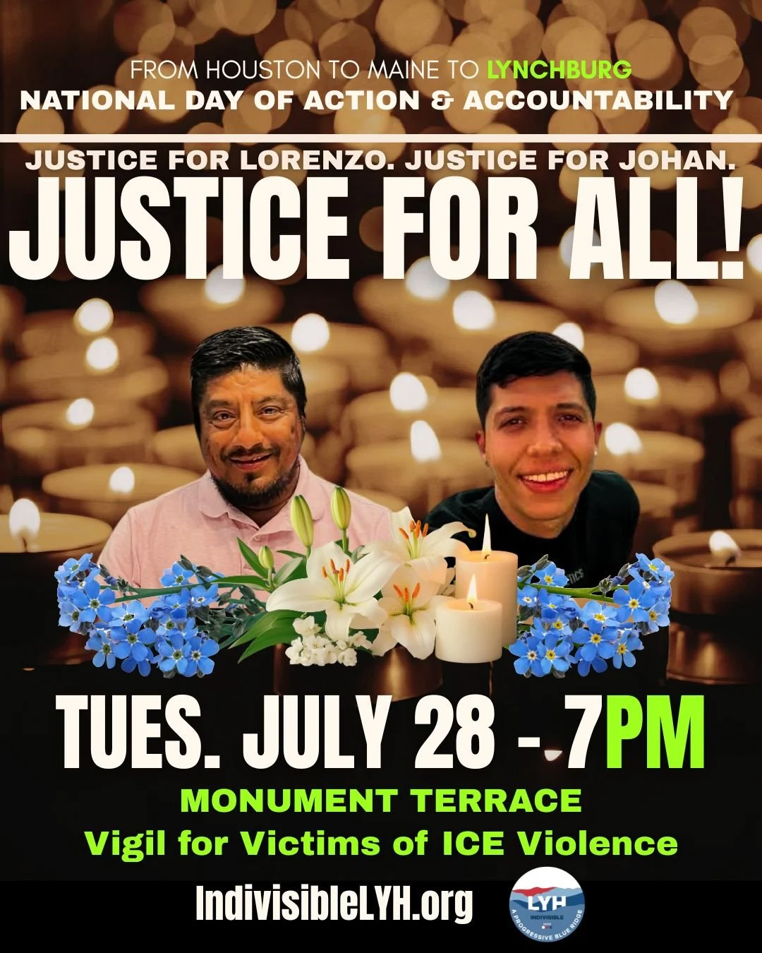 Vigil for Victims of ICE Violence