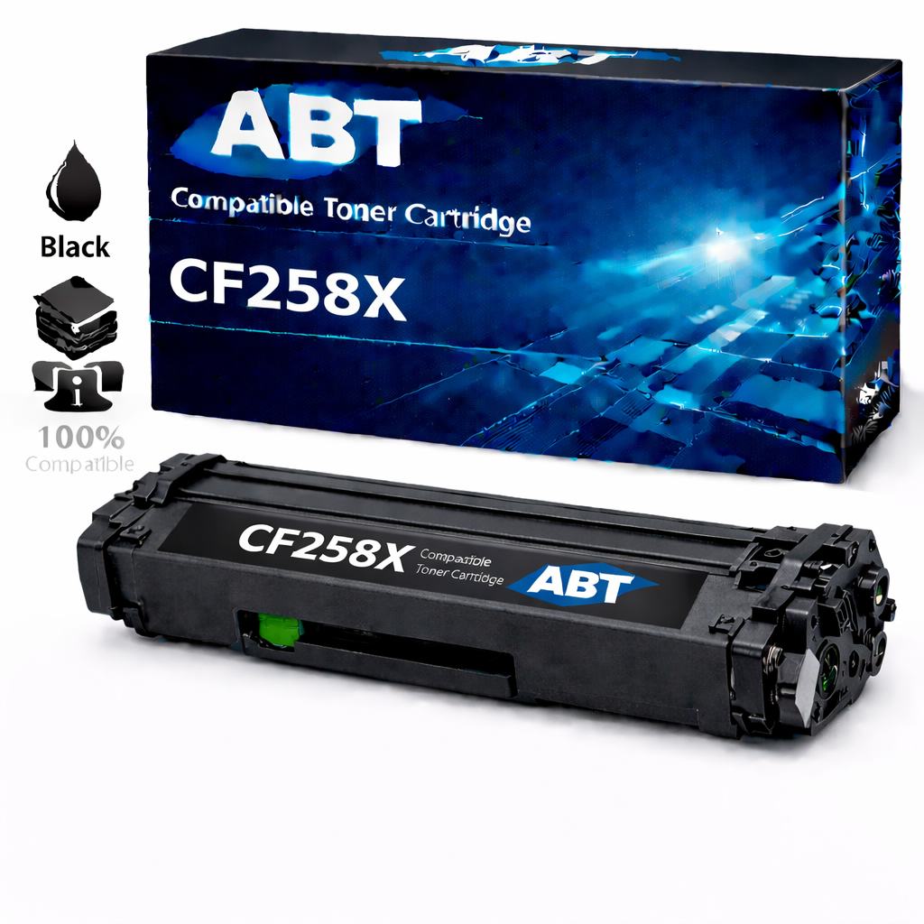 CF258X Compatible Black Toner Cartridge