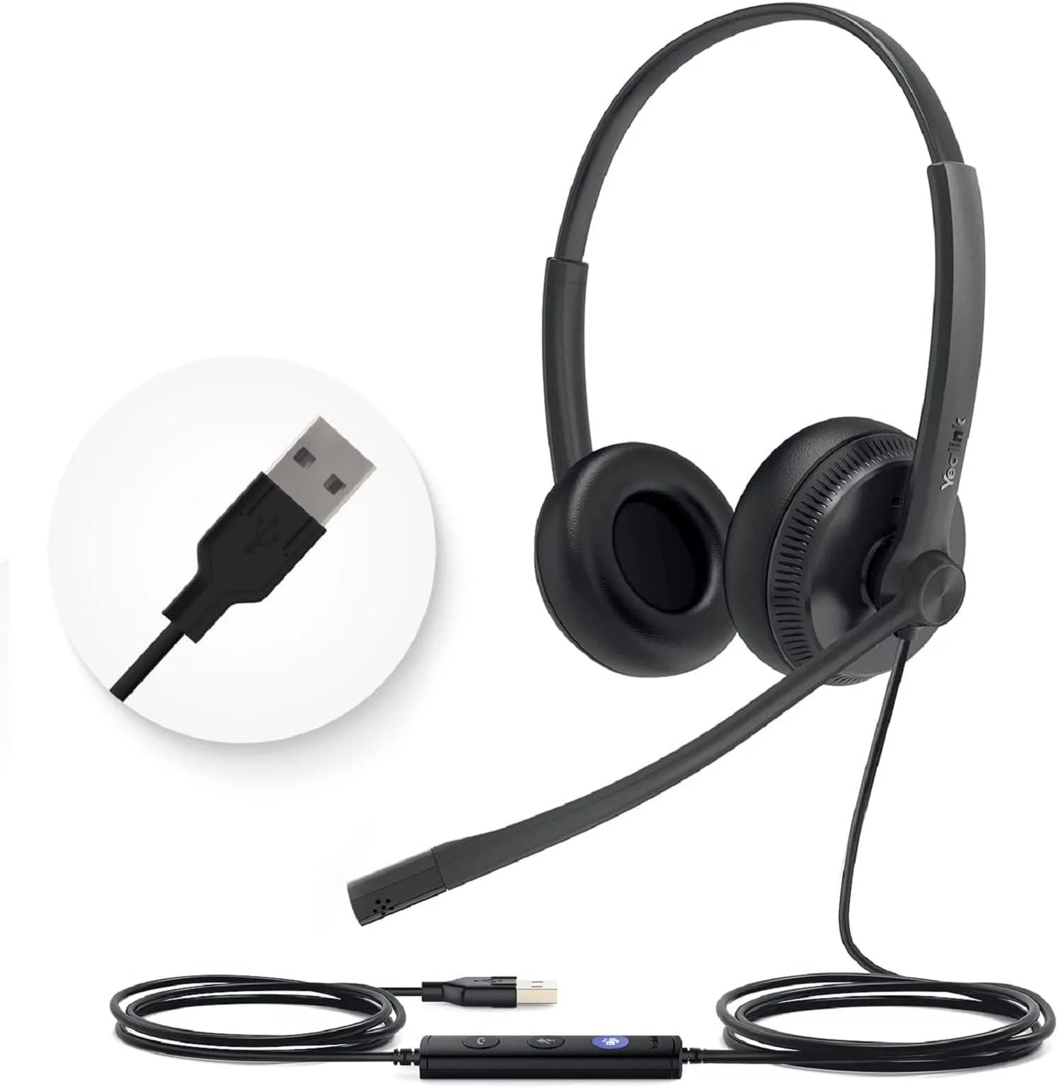 Yealink UH35 Dual Teams USB Wired Headset