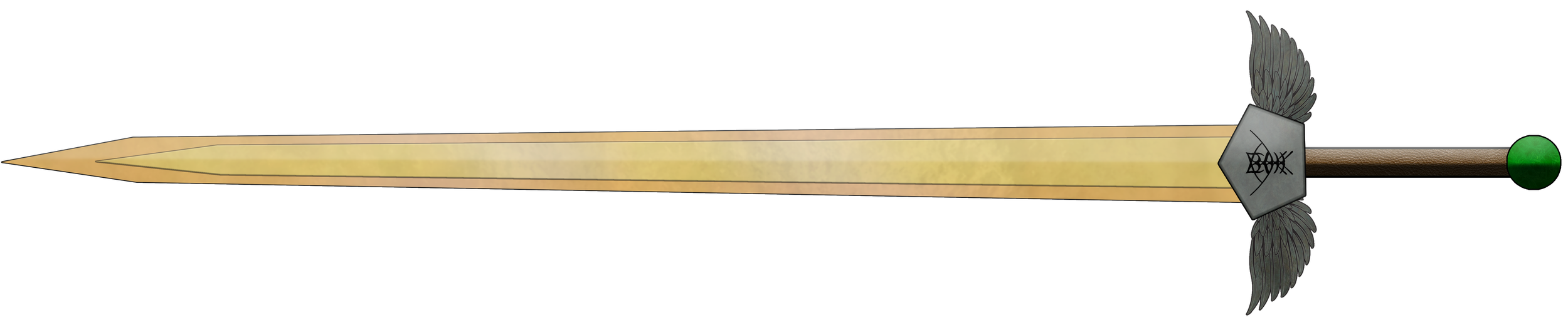 The sword Chainbreaker, from the novel Fiendblood.