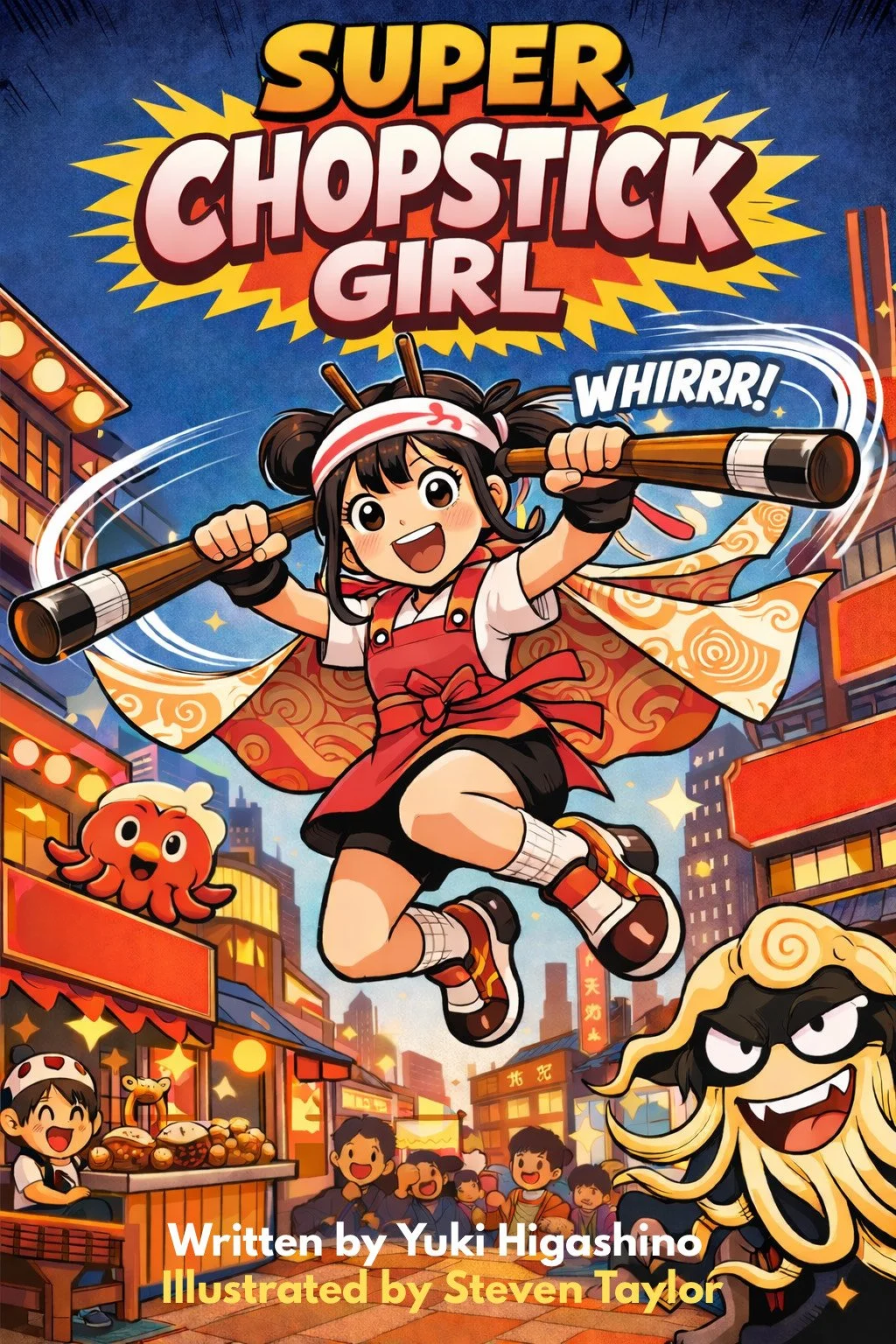 Why we Created Super Chopstick Girl ( A Love Letter to Osaka )