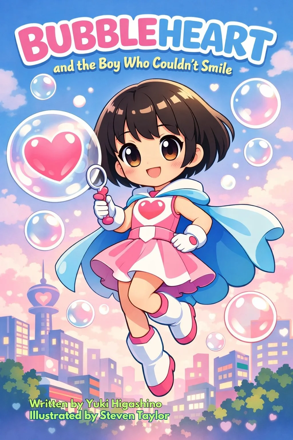 Introducing Bubbleheart: Yuki Higashino’s Powerful New Hero Protecting the Emotional Core of the Page &amp; Pause Universe