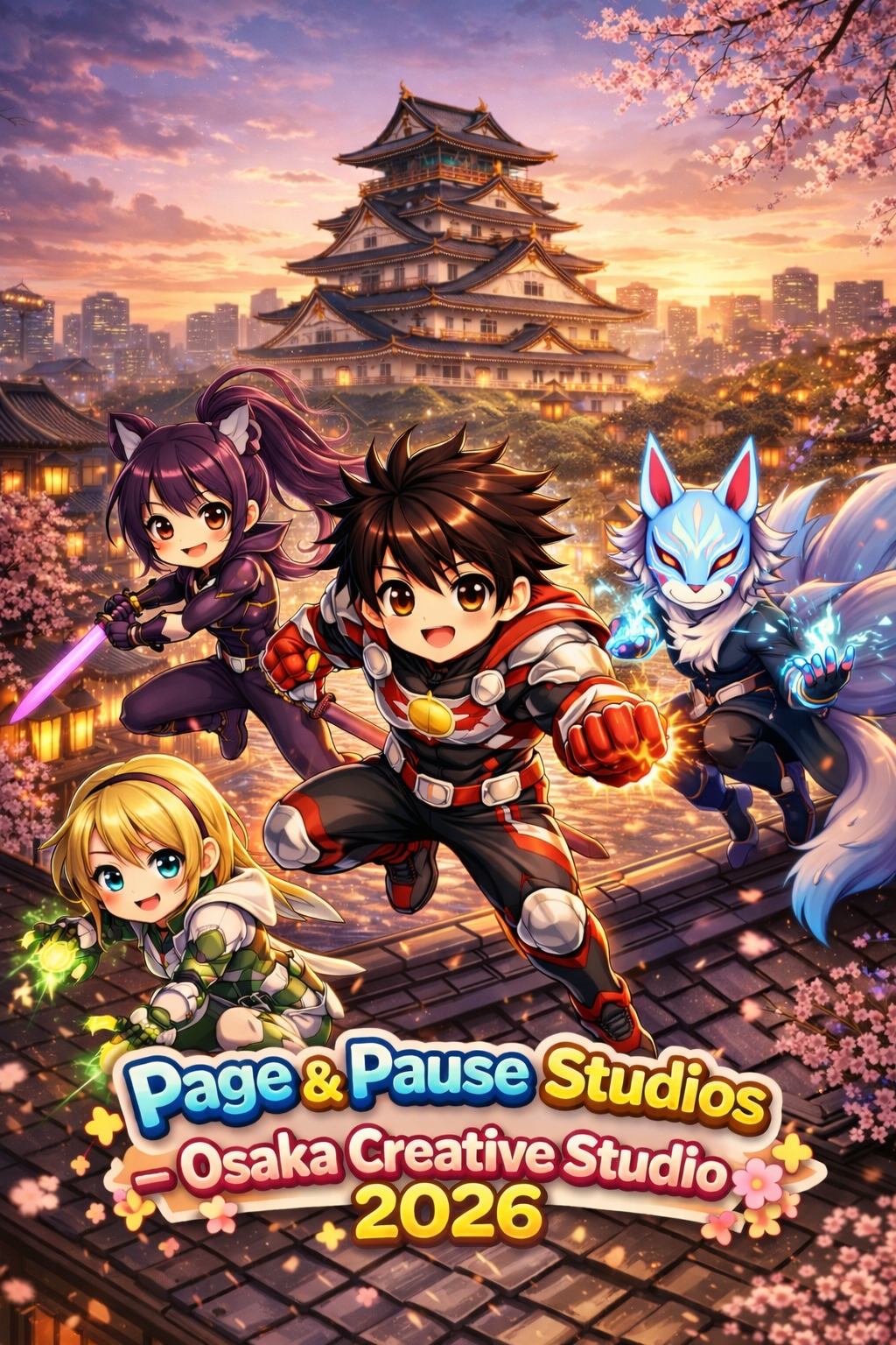 Page &amp; Pause Studios Announces Osaka Expansion (2026)
