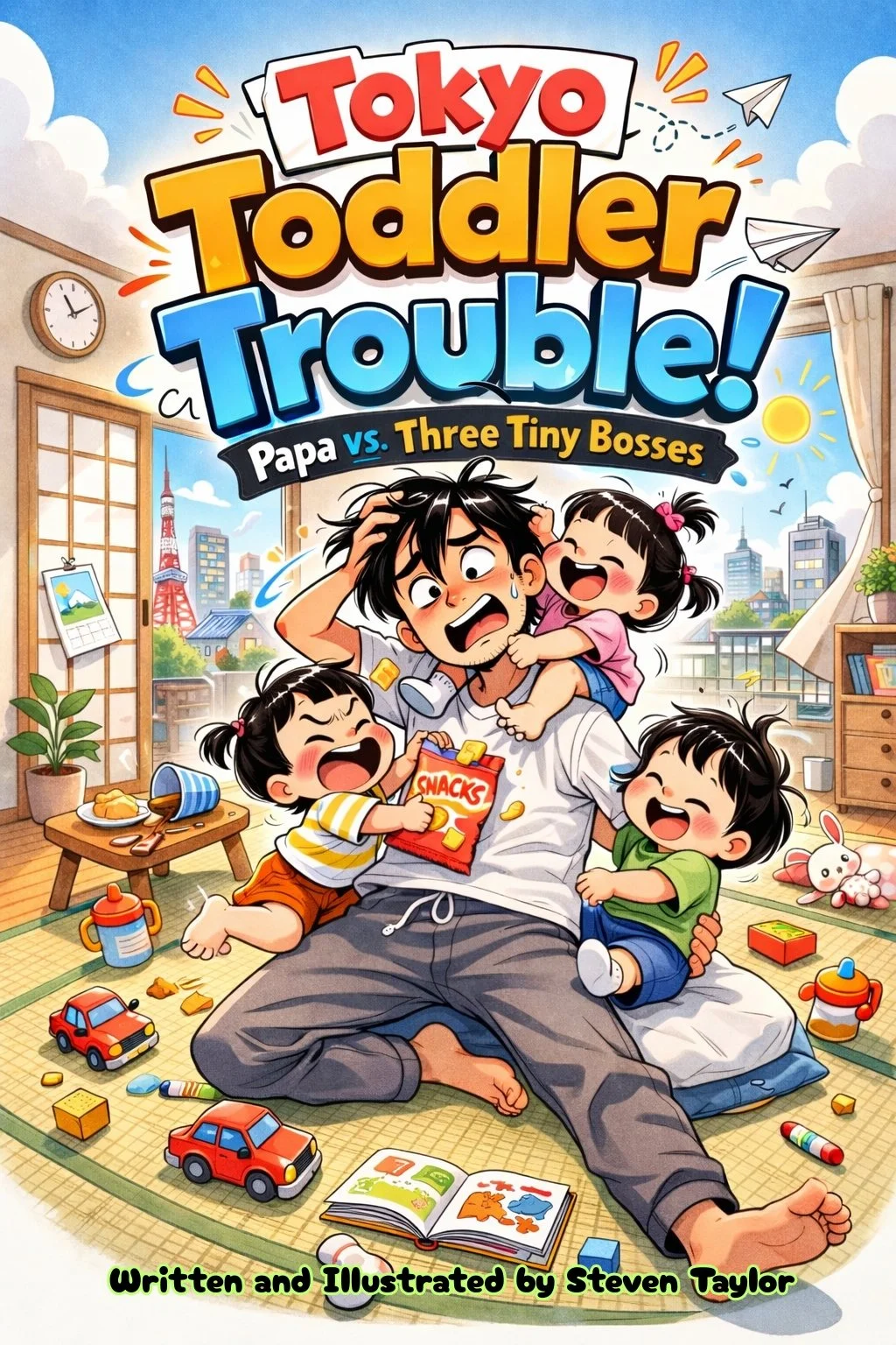 Tokyo Toddler Trouble — A Love Letter to Chaos, Laughter, and Fatherhood