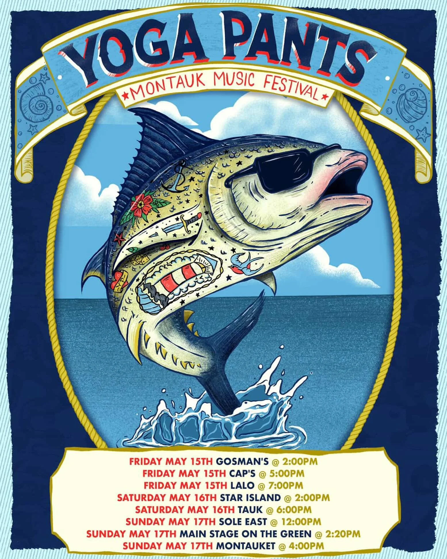 The weekend is approaching fast! We can&rsquo;t wait to see you all at the @montaukmusicfest !!! 😎

#reggae #rocknroll #montauk #goodvibesonly