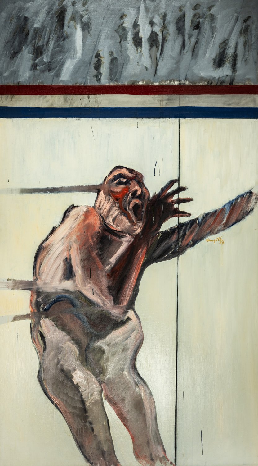 Vietnam Figure IV, 1968, 48 x 84 in