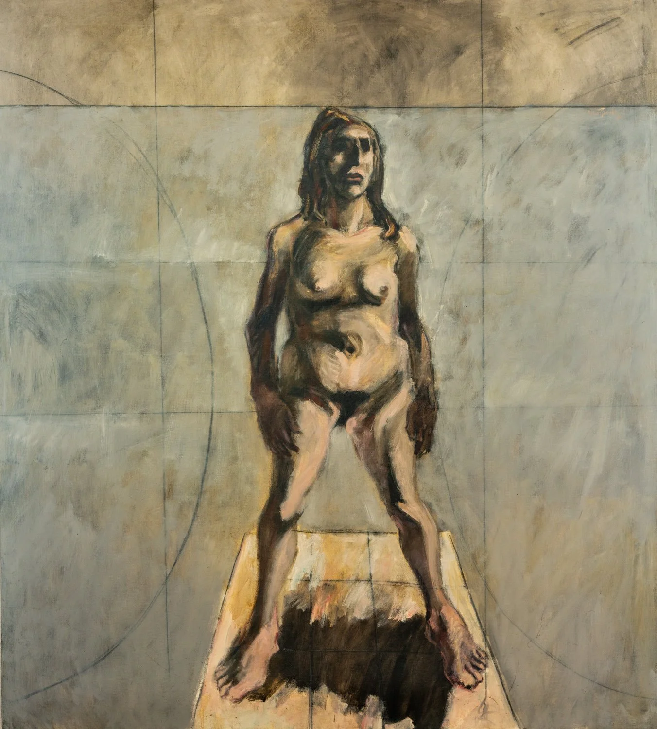The Model, 1966, 72 x 80 in