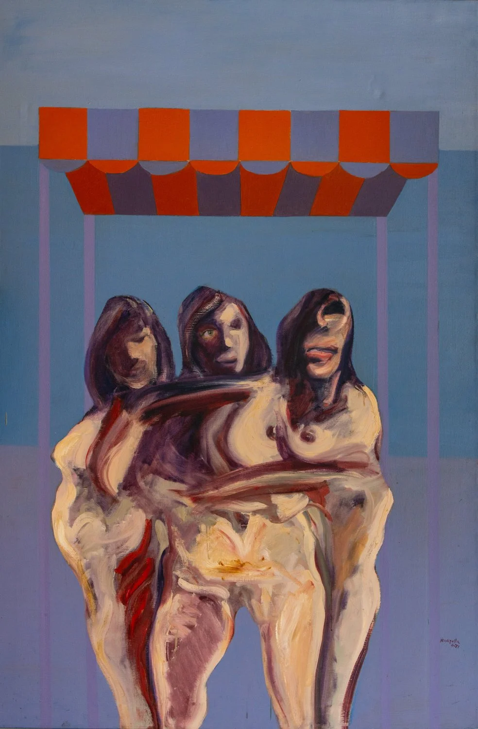 Untitled, 1970, 48x95 in