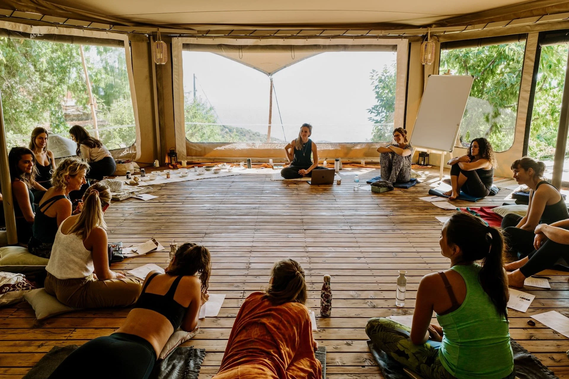 Pelion Homes_Ayurveda workshop inside shala.jpeg