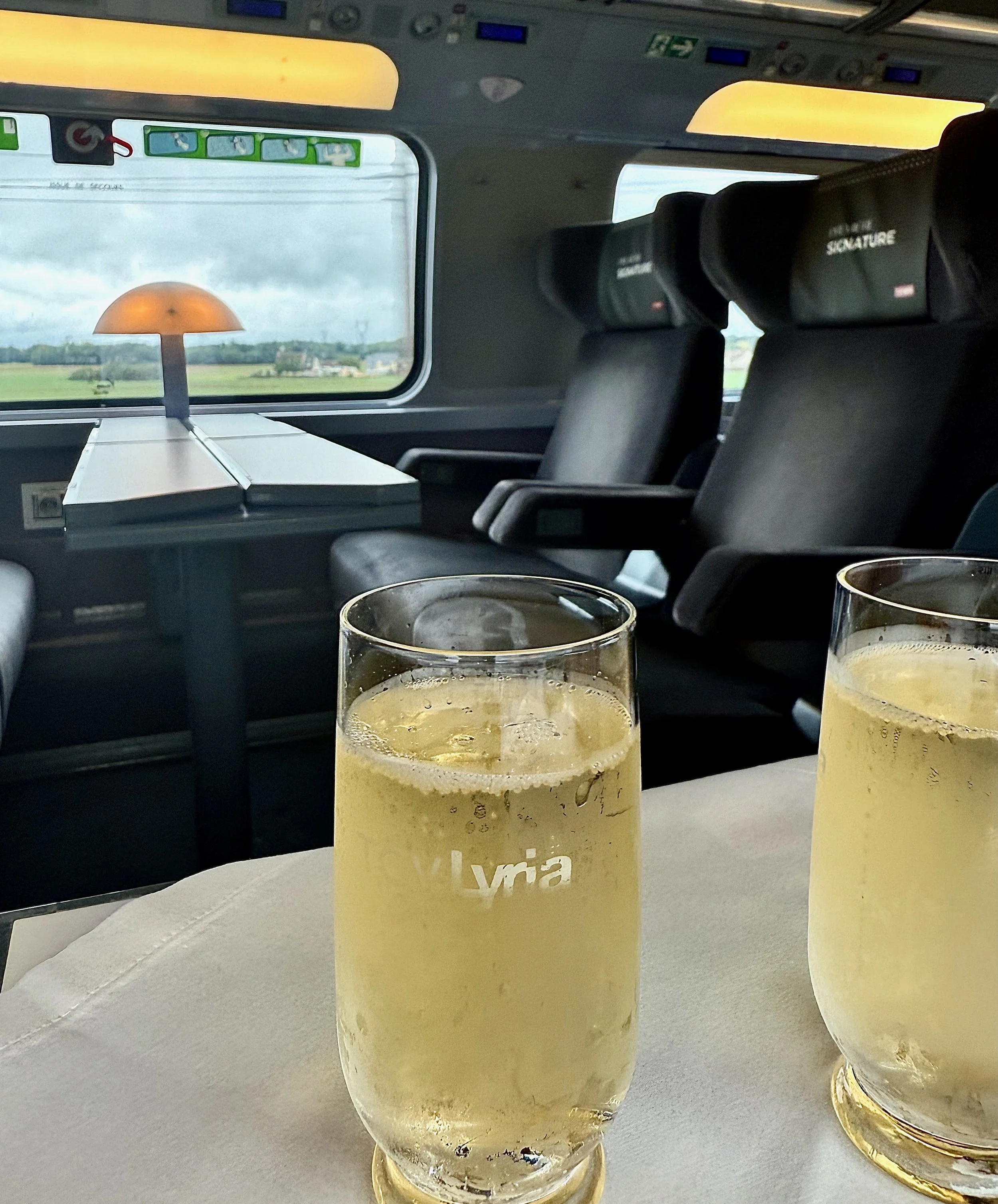 TGV Lyria Première Signature: Paris to Lausanne
