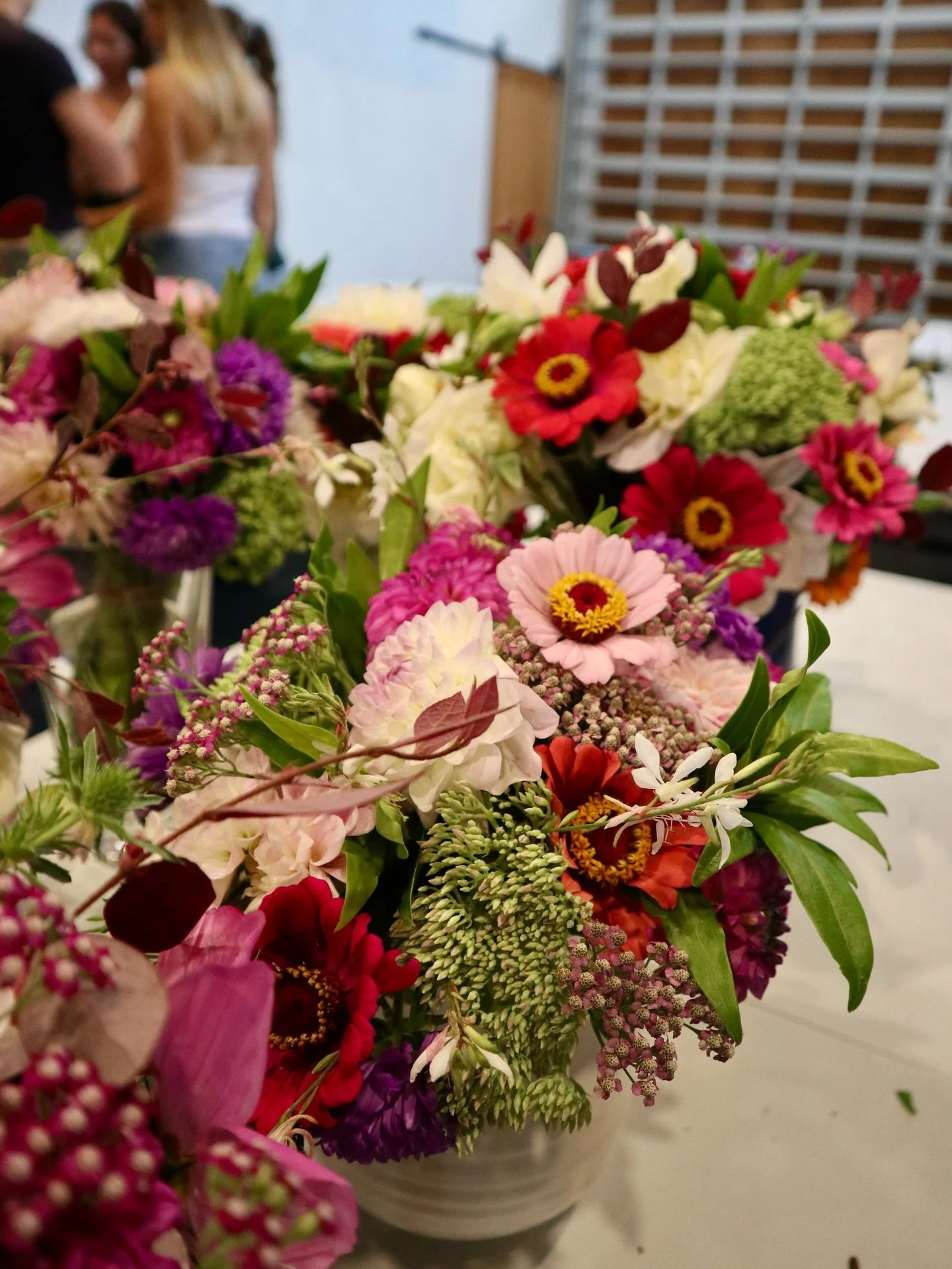 Our last workshop was an absolute blast. The bouquets were gorgeous and the energy was lovely. Thanks to everyone who came and created these beauties. Our next workshop is live on @secretgardensnz website. Link is in our bio too. We&rsquo;ll be creat