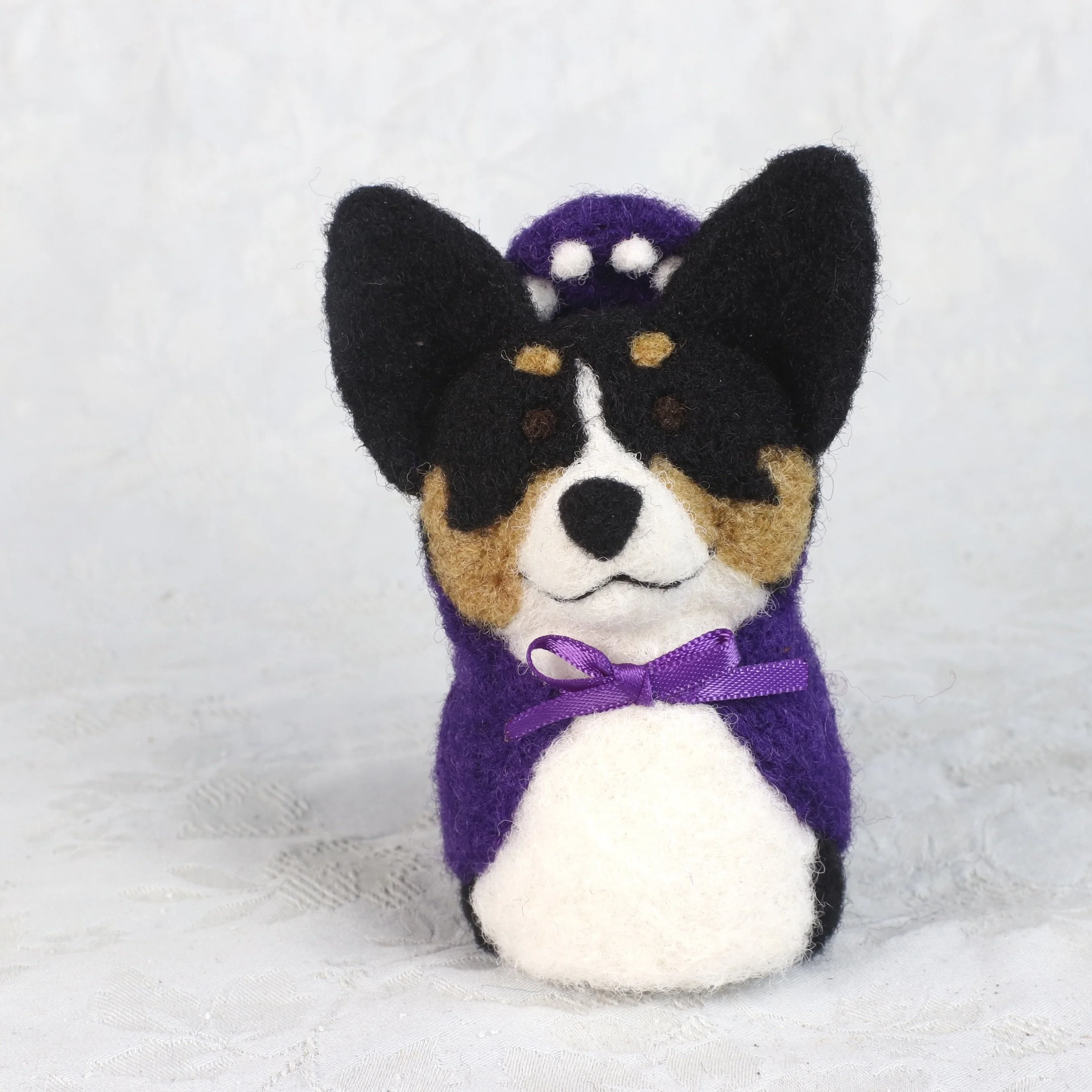 DinoCorg: Black Tri, Purple Dino