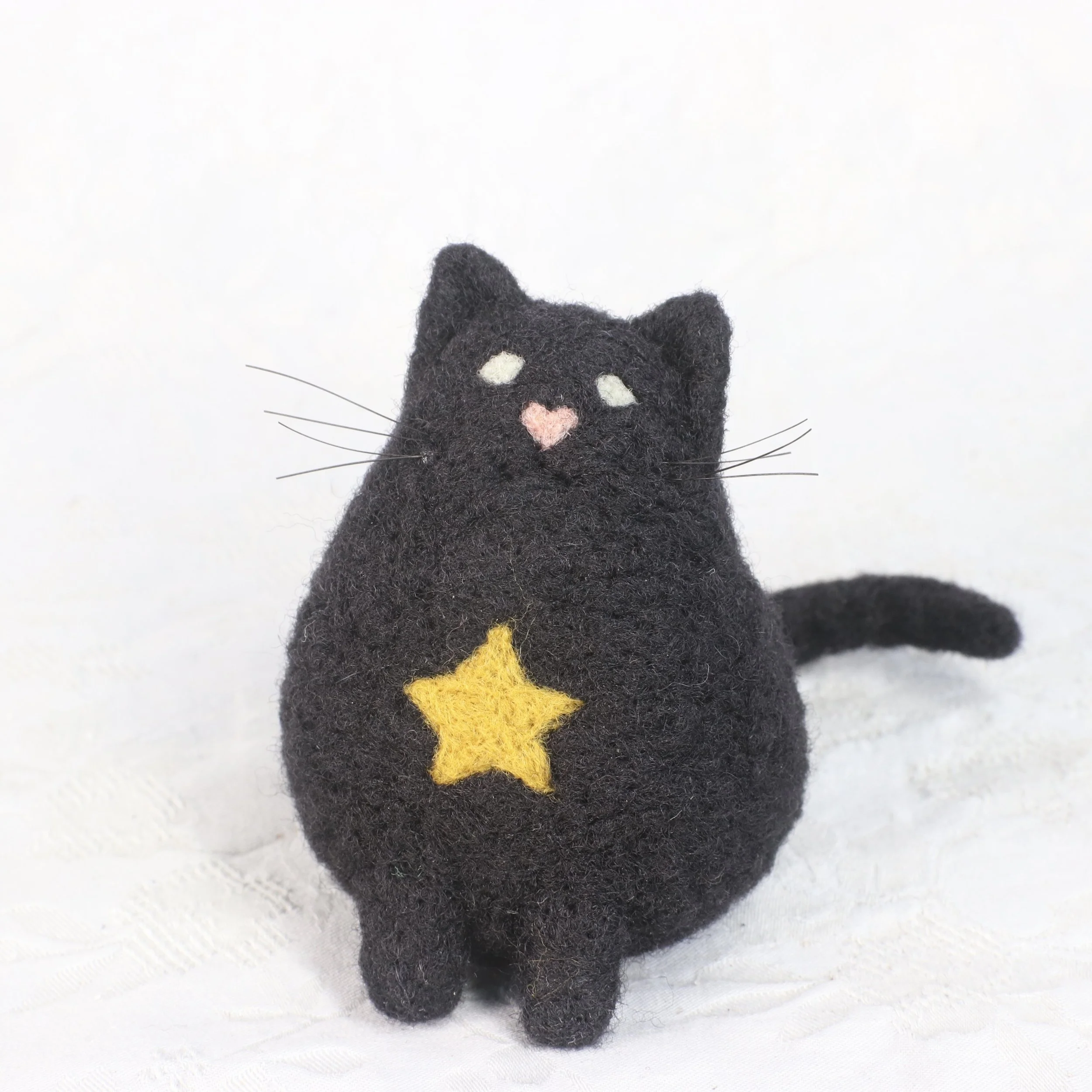 Dollup: Black Cat with Star