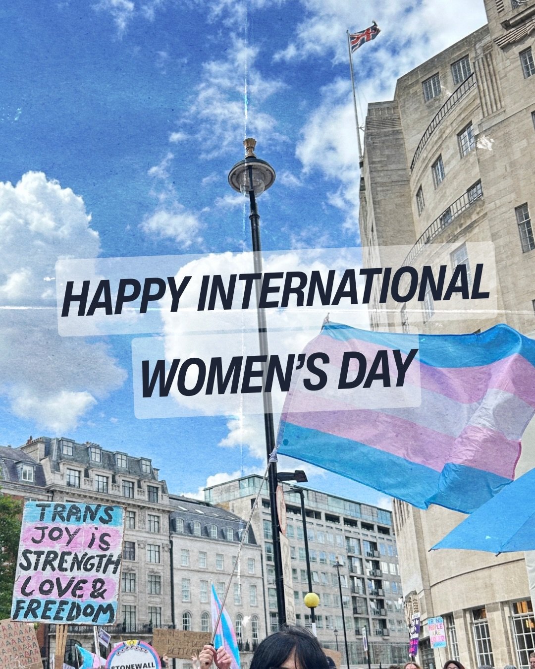 Happy International Women&rsquo;s day to our trans teammates and all the women fighting against the FAs cruel ban 🏳️&zwj;⚧️💖