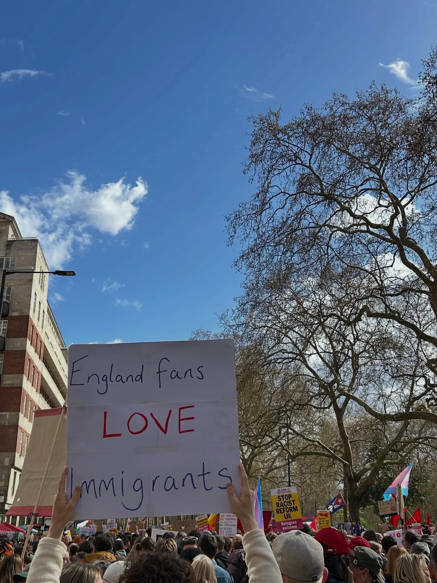 Football fans against fascism 🏳️&zwj;⚧️🏳️&zwj;🌈🇵🇸