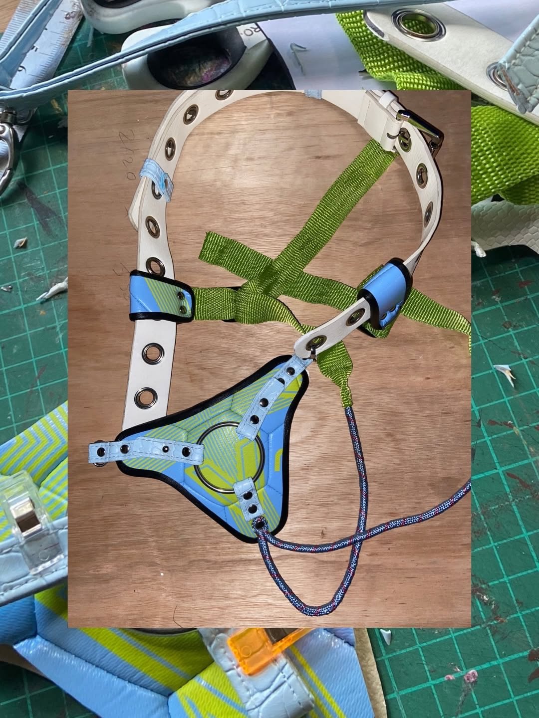 Newest must have football lesbian accessory just dropped ⚽️🍆

We couldn&rsquo;t be more obsessed with this recycled football strap on harness handmade by @the_big_strap_project 🥵

Dee runs workshops where they teach you the basic skills needed to c