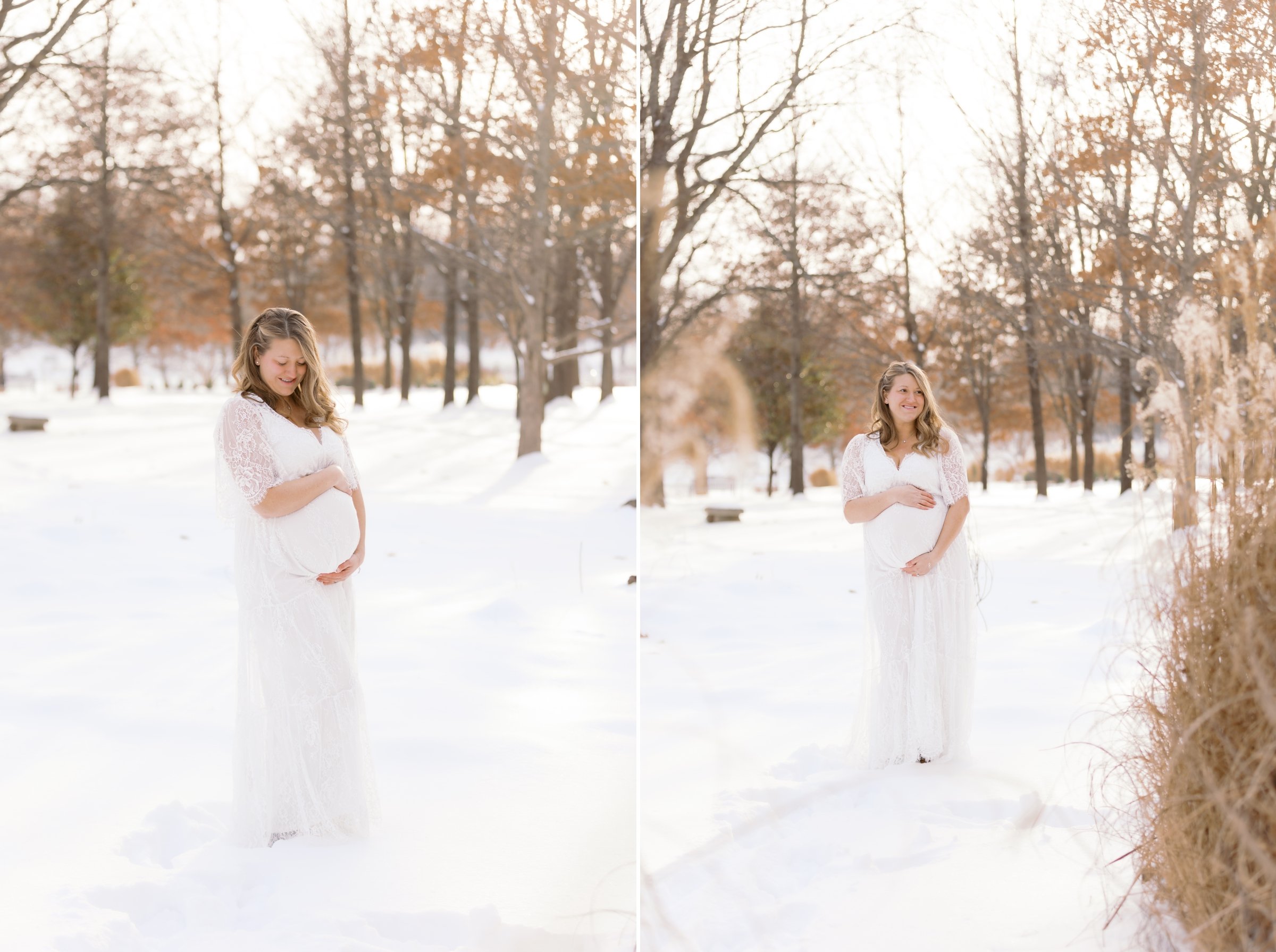 Snowy Maternity Session Springfield Missouri Esther Ziegler Studio 3.jpg
