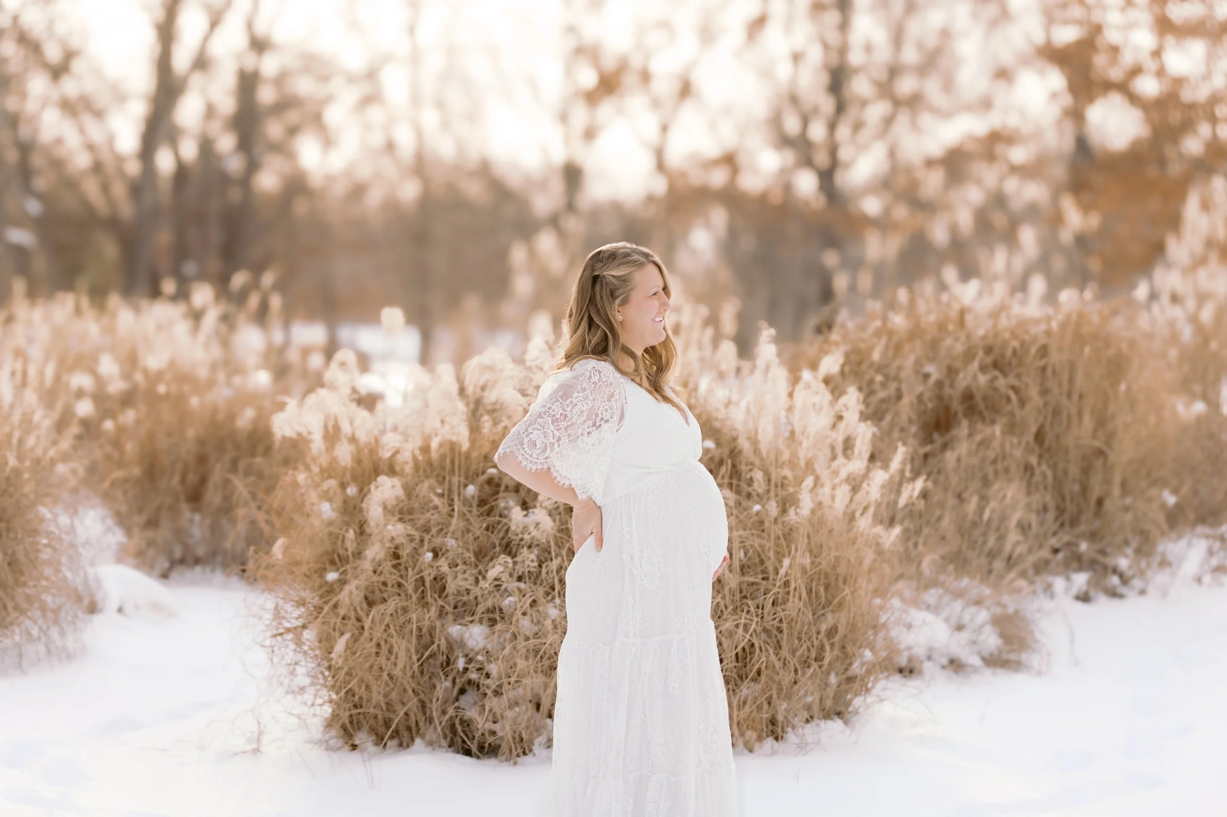 Snowy Maternity Session Springfield Missouri Esther Ziegler Studio 5.jpg