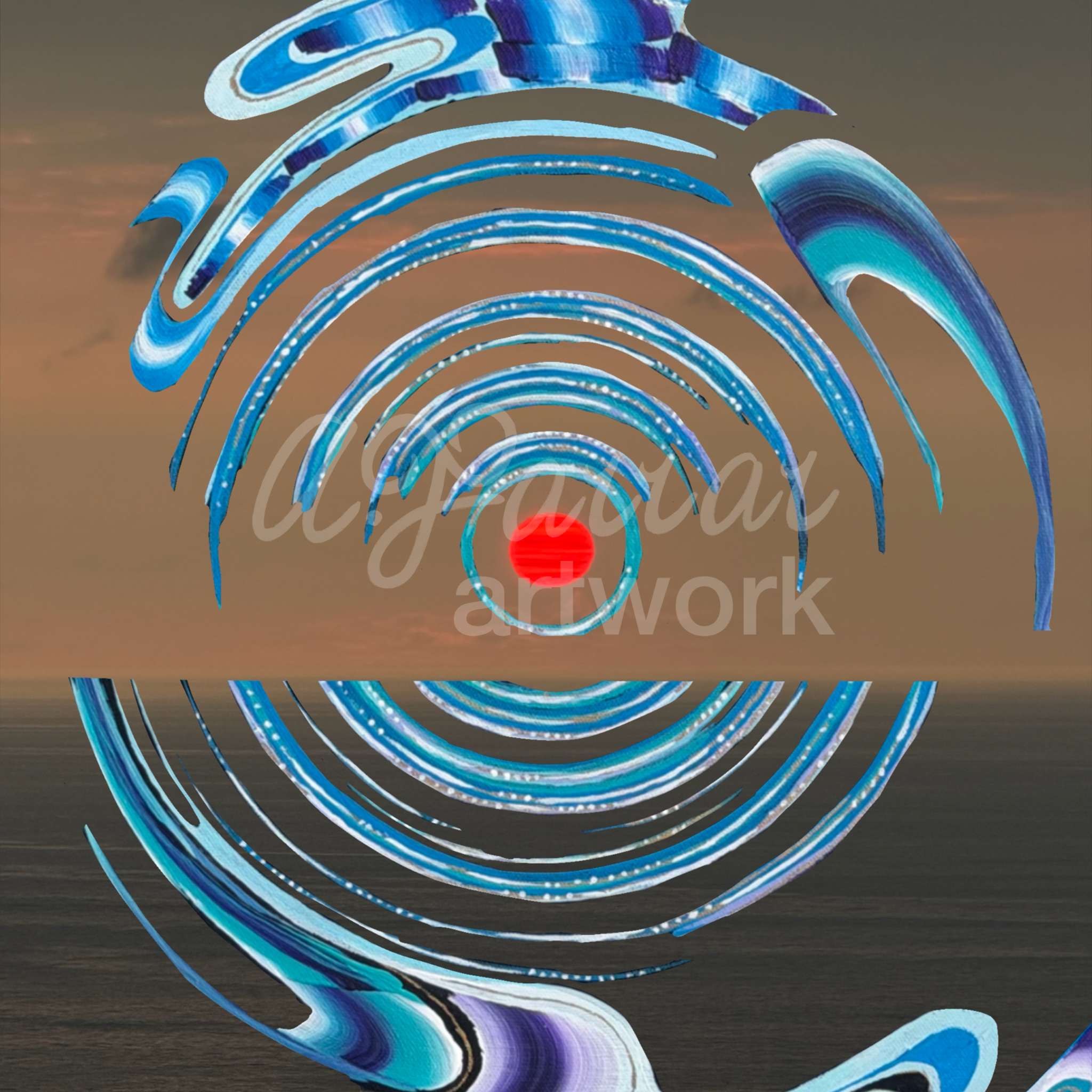 Sun Ripples $100