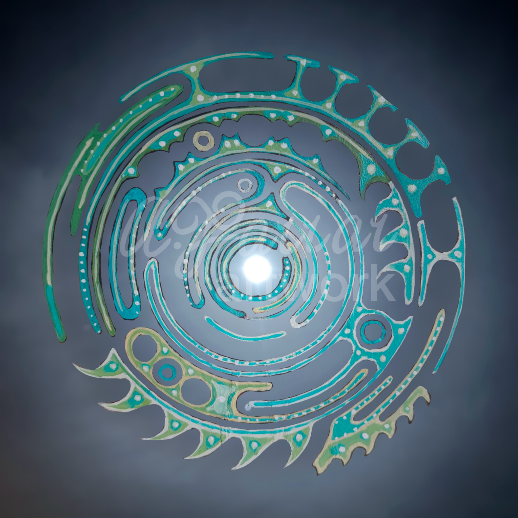 Moon Ripples $100