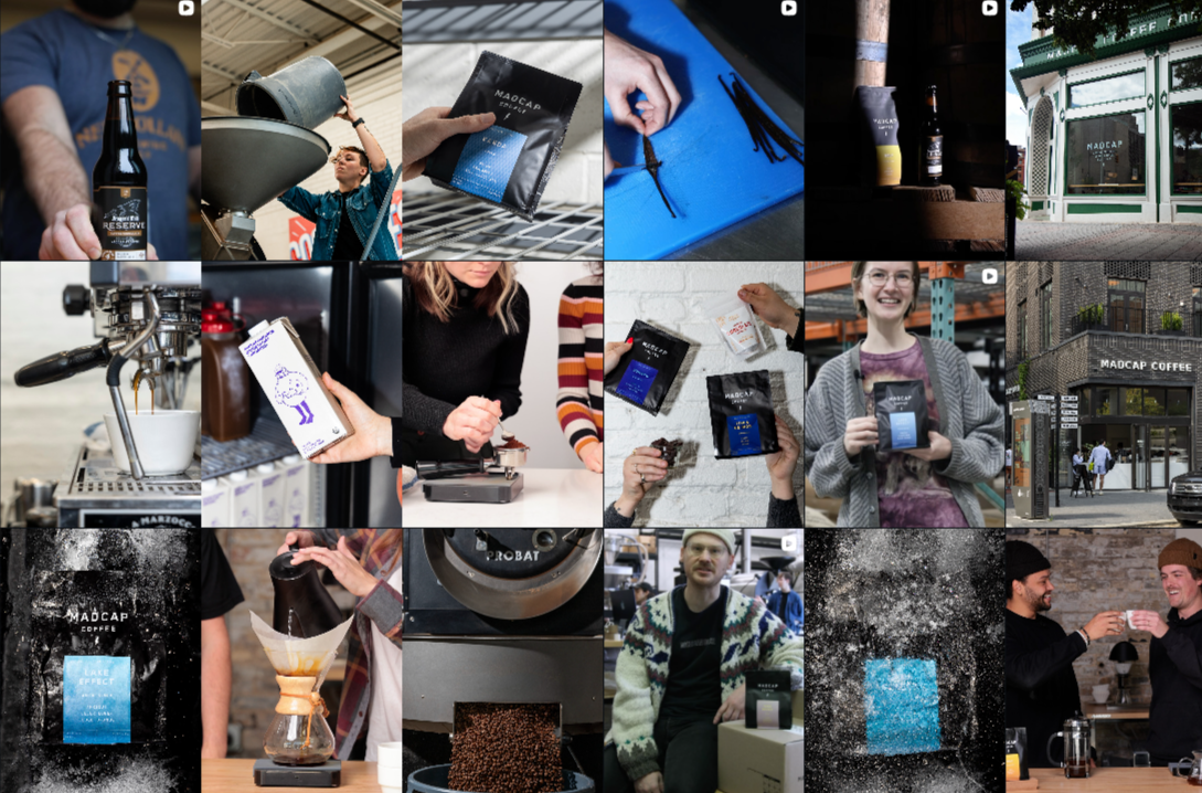 Madcap Coffee Instagram feed