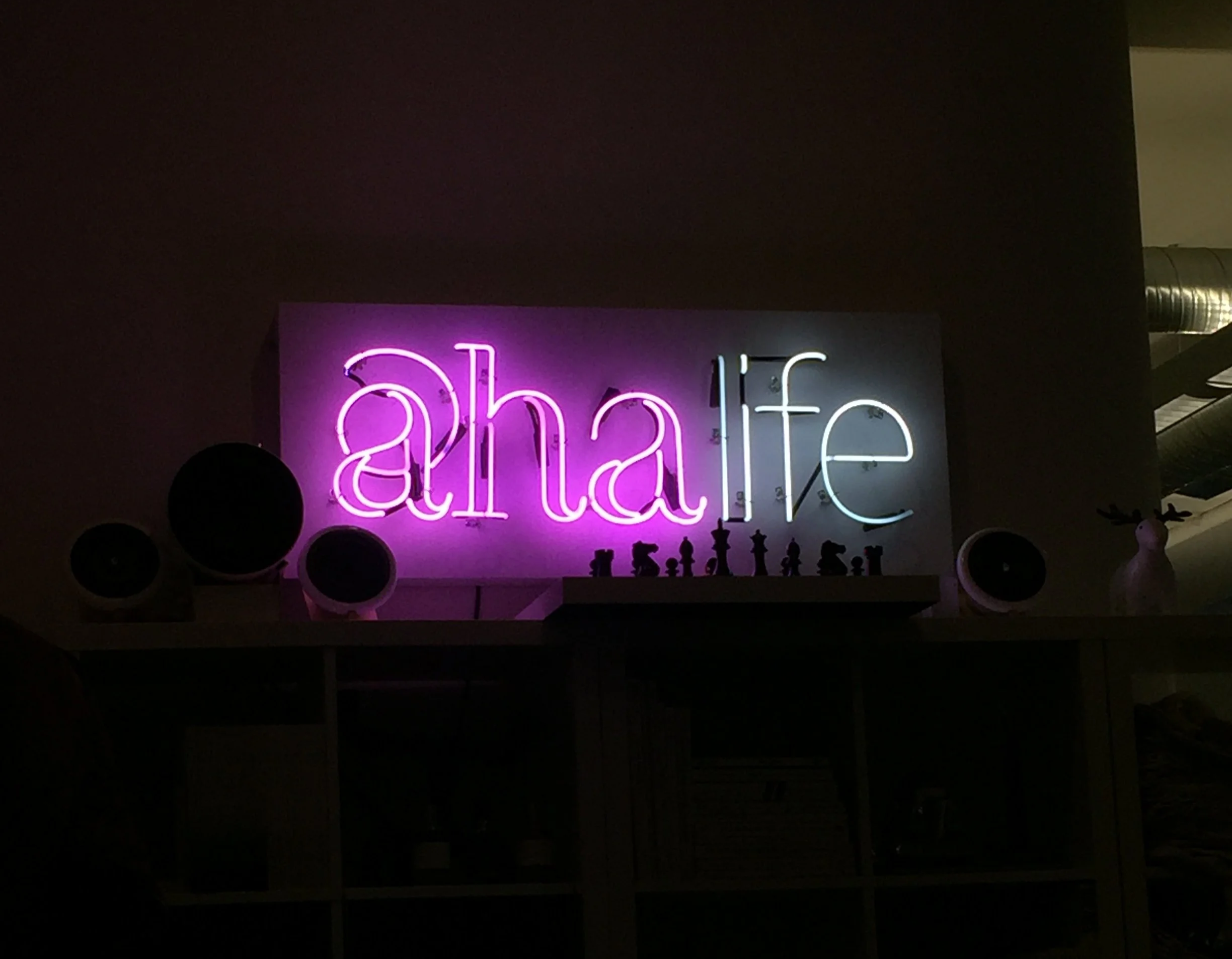 ahalife sign, one of the brands I worked with at AHL holdings