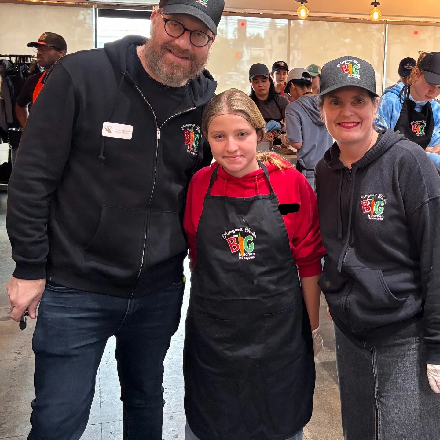 Such an amazing volunteer opportunity to make meals for people in need at OBKLA.