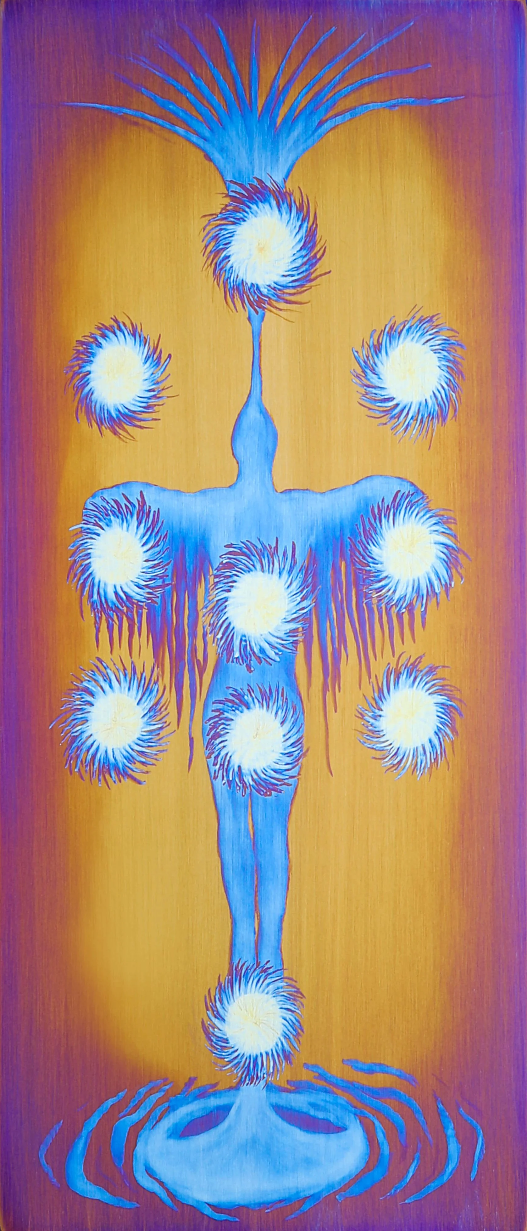 Sefirot, 2024
Electricity on Titanium
5 × 12 in (12.7 cm x 30.5 cm)