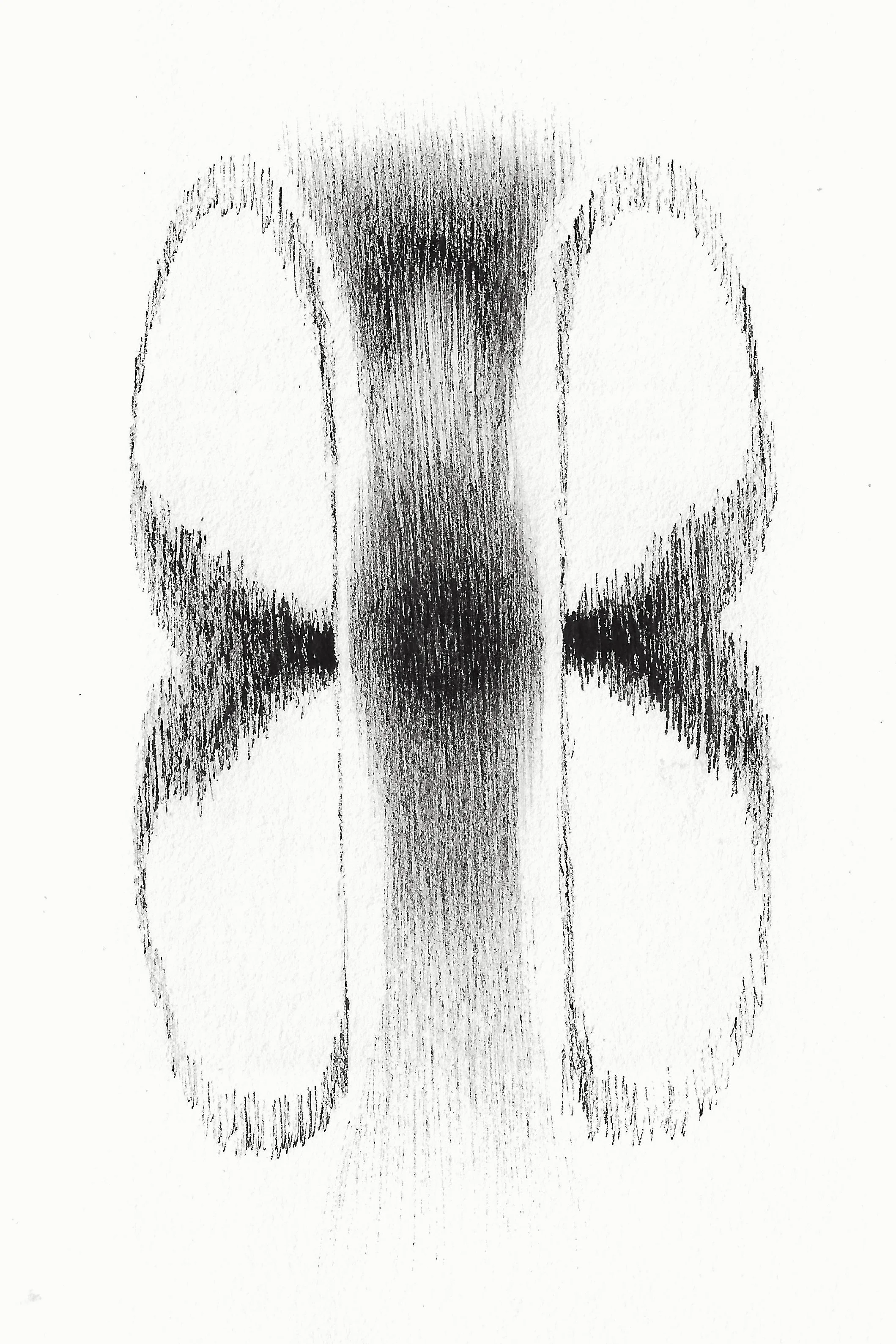 4 x 6 in, ink pen on paper, 2021