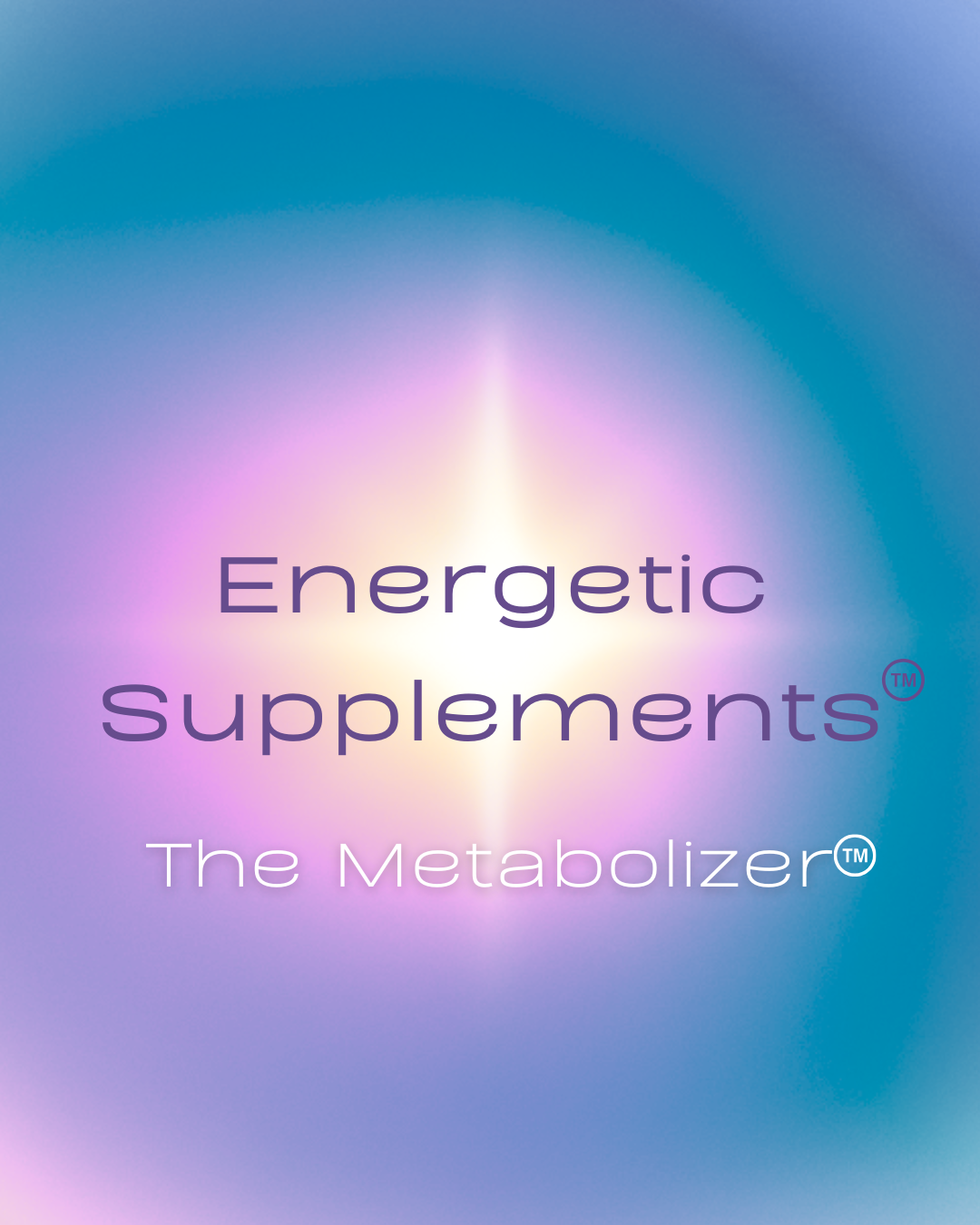 Energetic Supplement-The Metabolizer