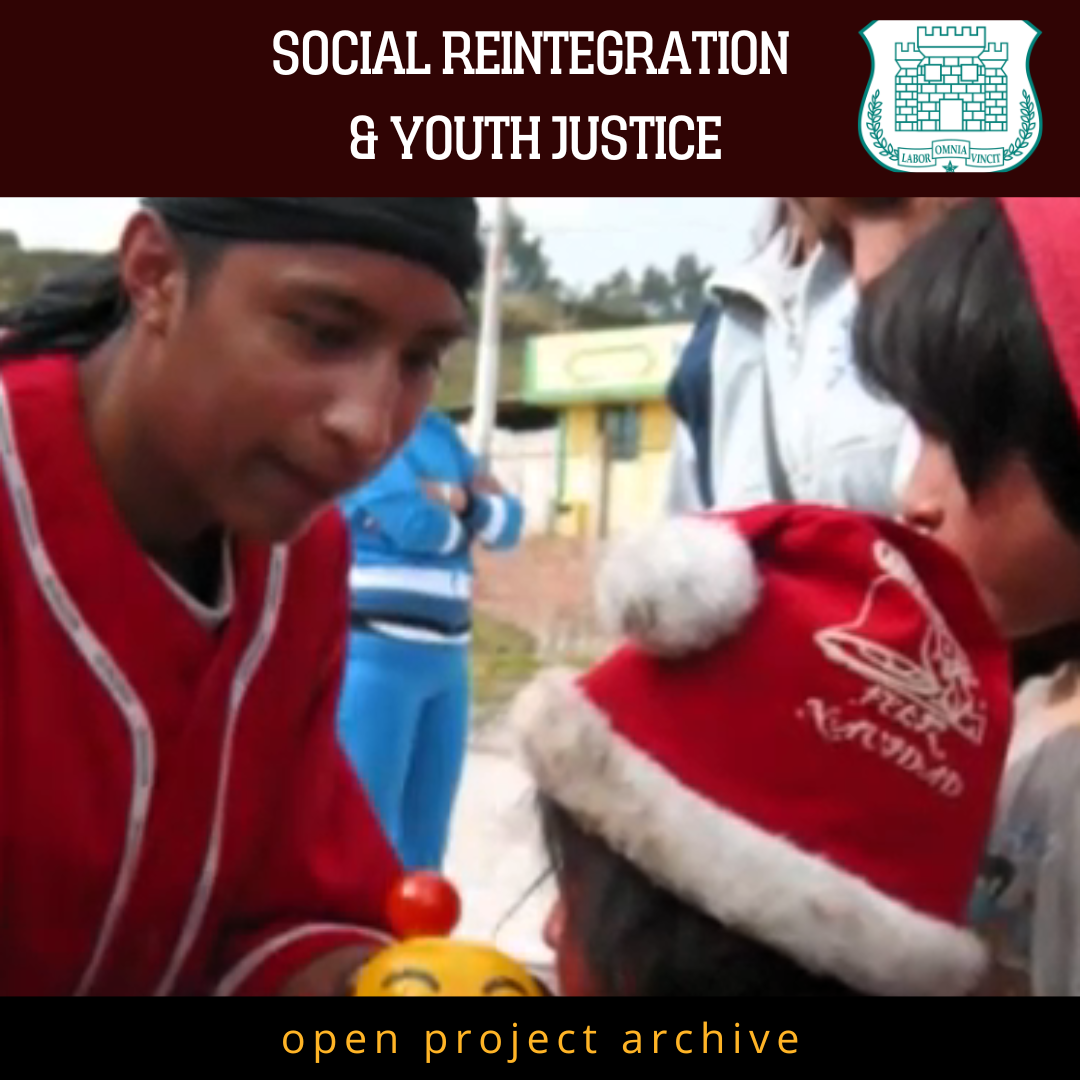10.-SOCIAL REINTEGRATION & YOUTH JUSTICE Open Project Archive →