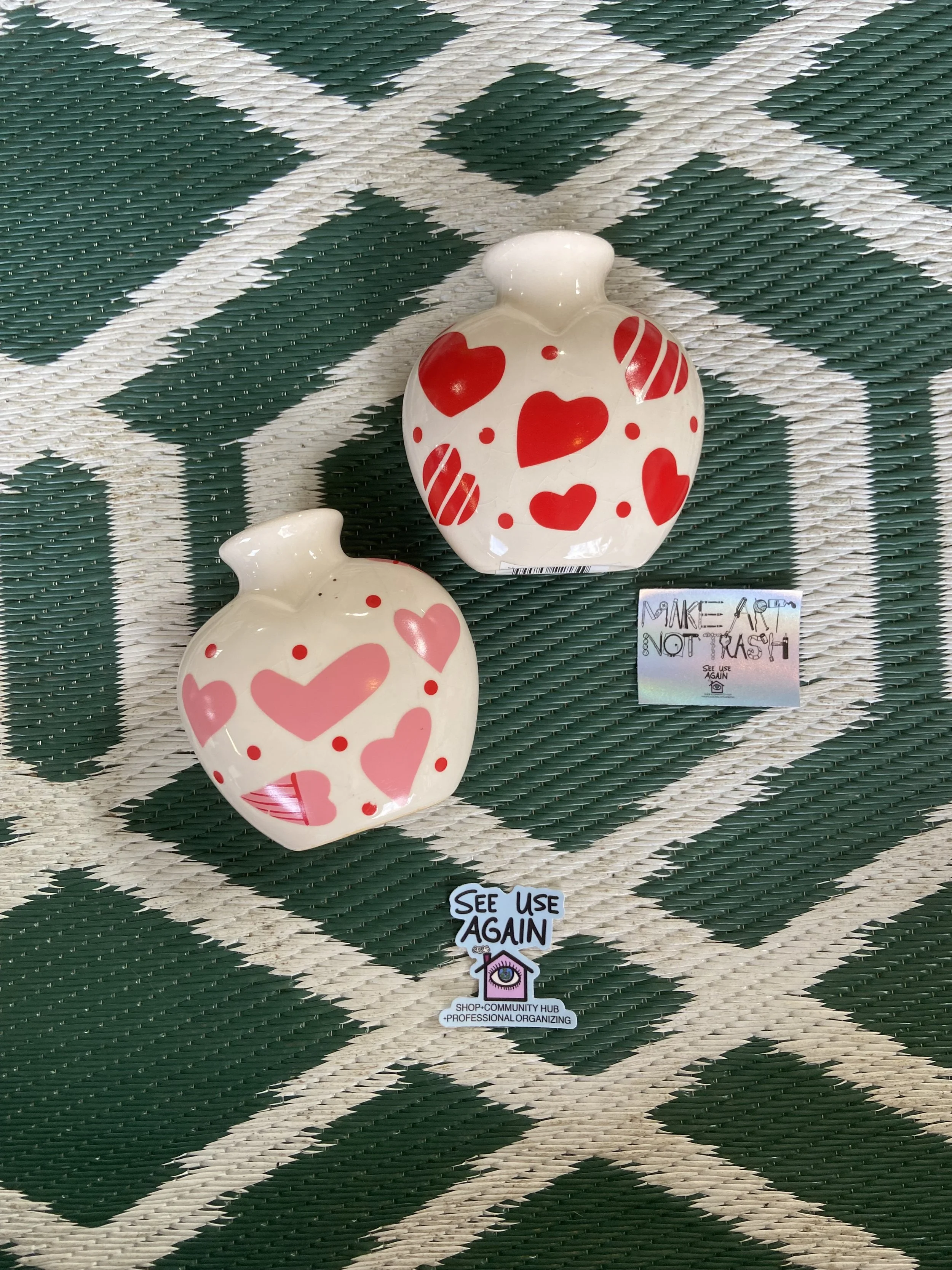Heart Vases