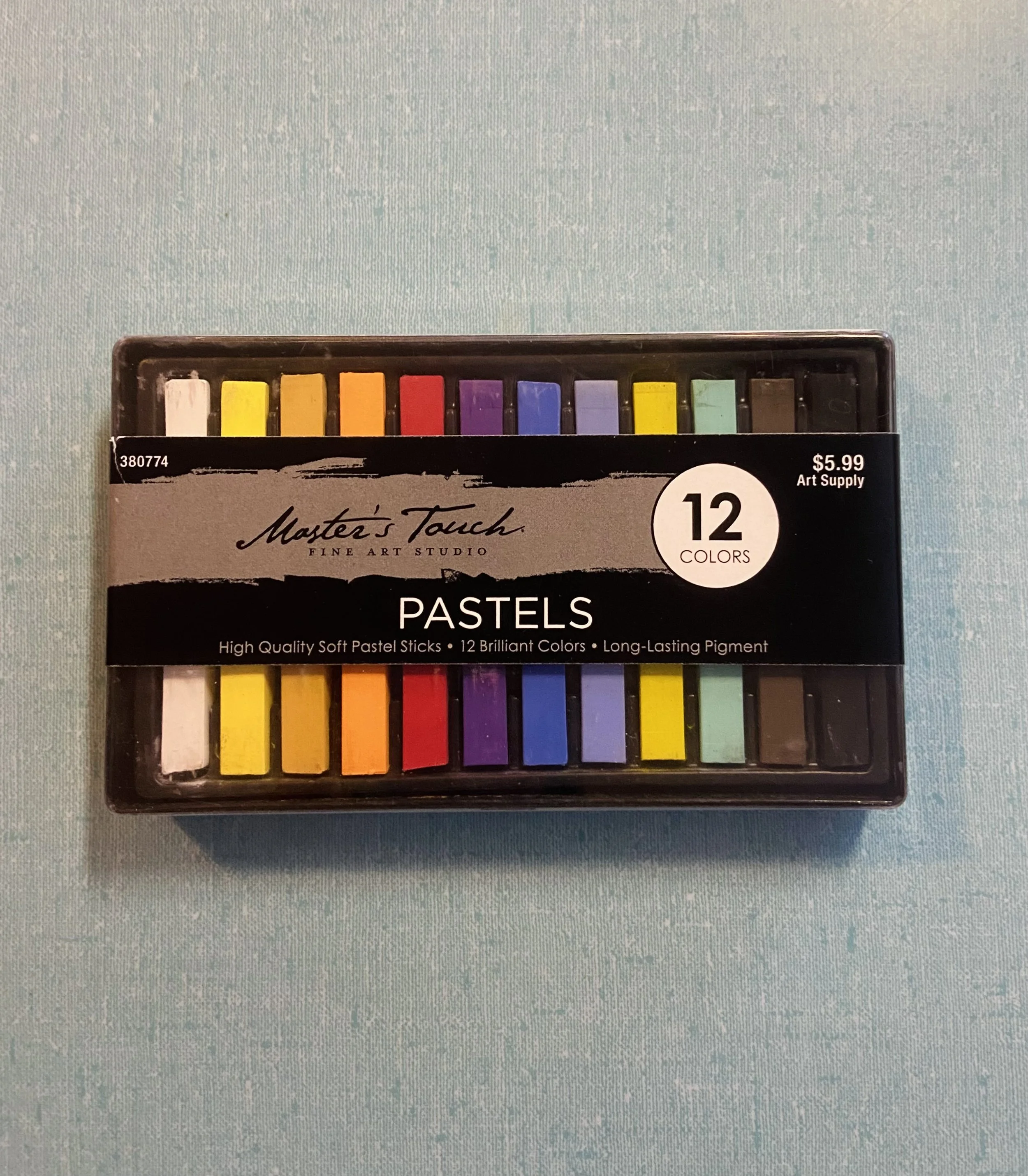 12 Pack Soft Oil Pastels