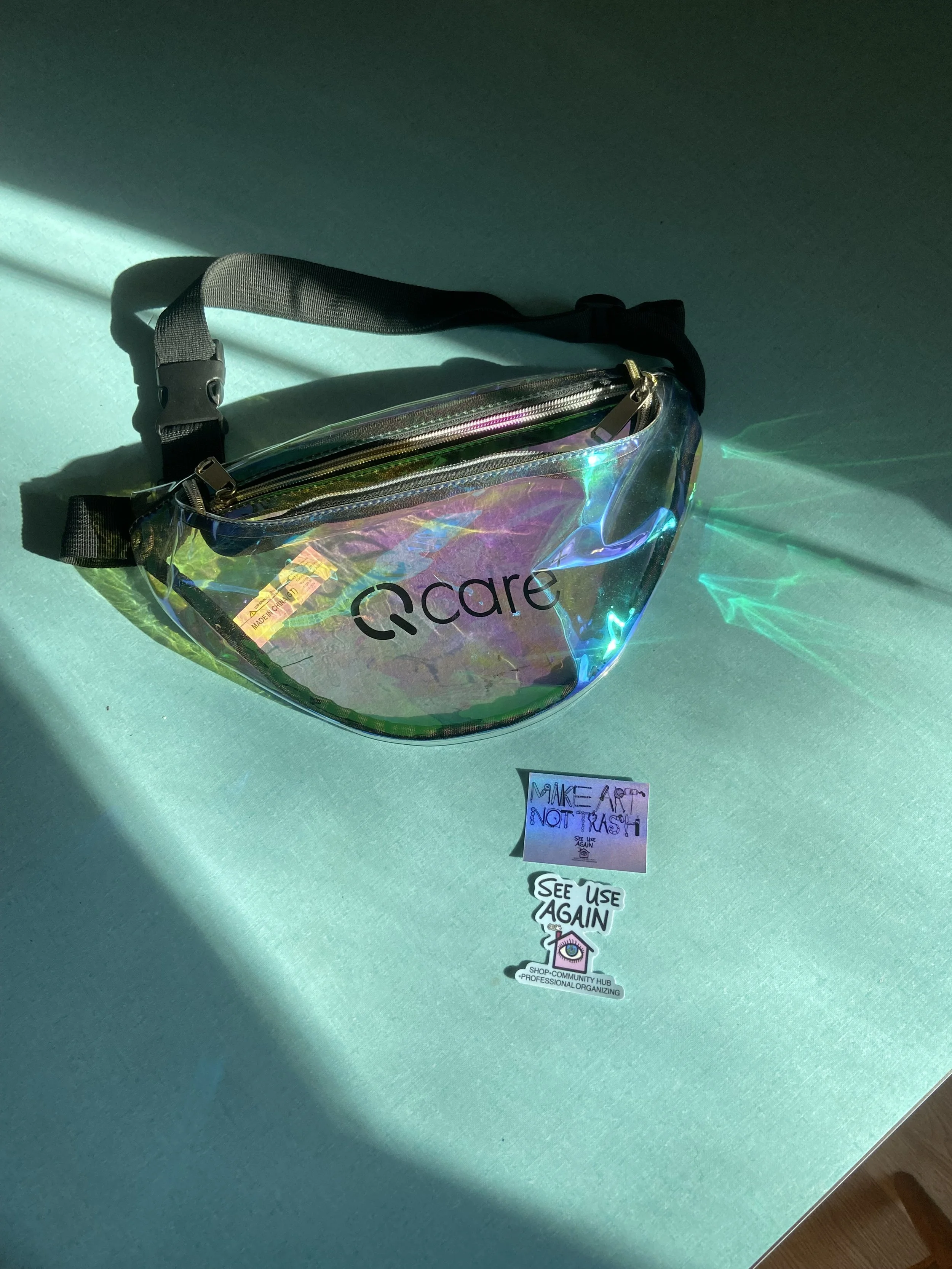 Iridescent Fanny Pack