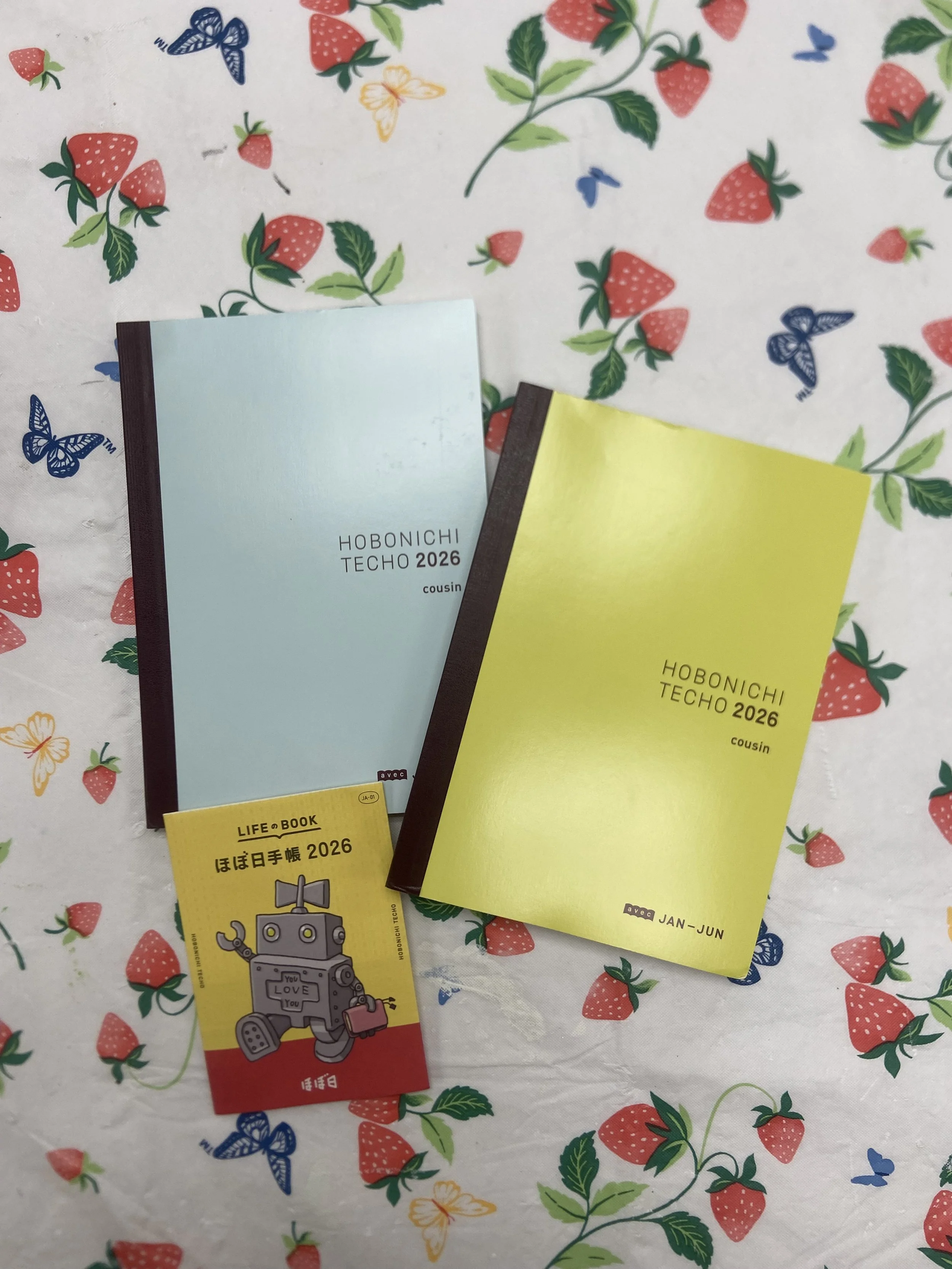 Hobonichi Techno 2026 Notebooks (Brand New)