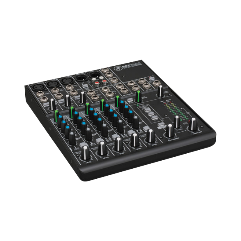 Mackie 802VLZ4 // Powered // 3 XLR inputs // LR Main XLR Outs