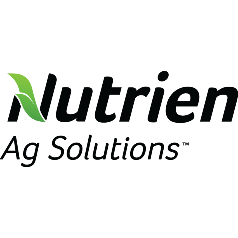 Nutrien Ag Solutions logo with a stylized green leaf graphic.